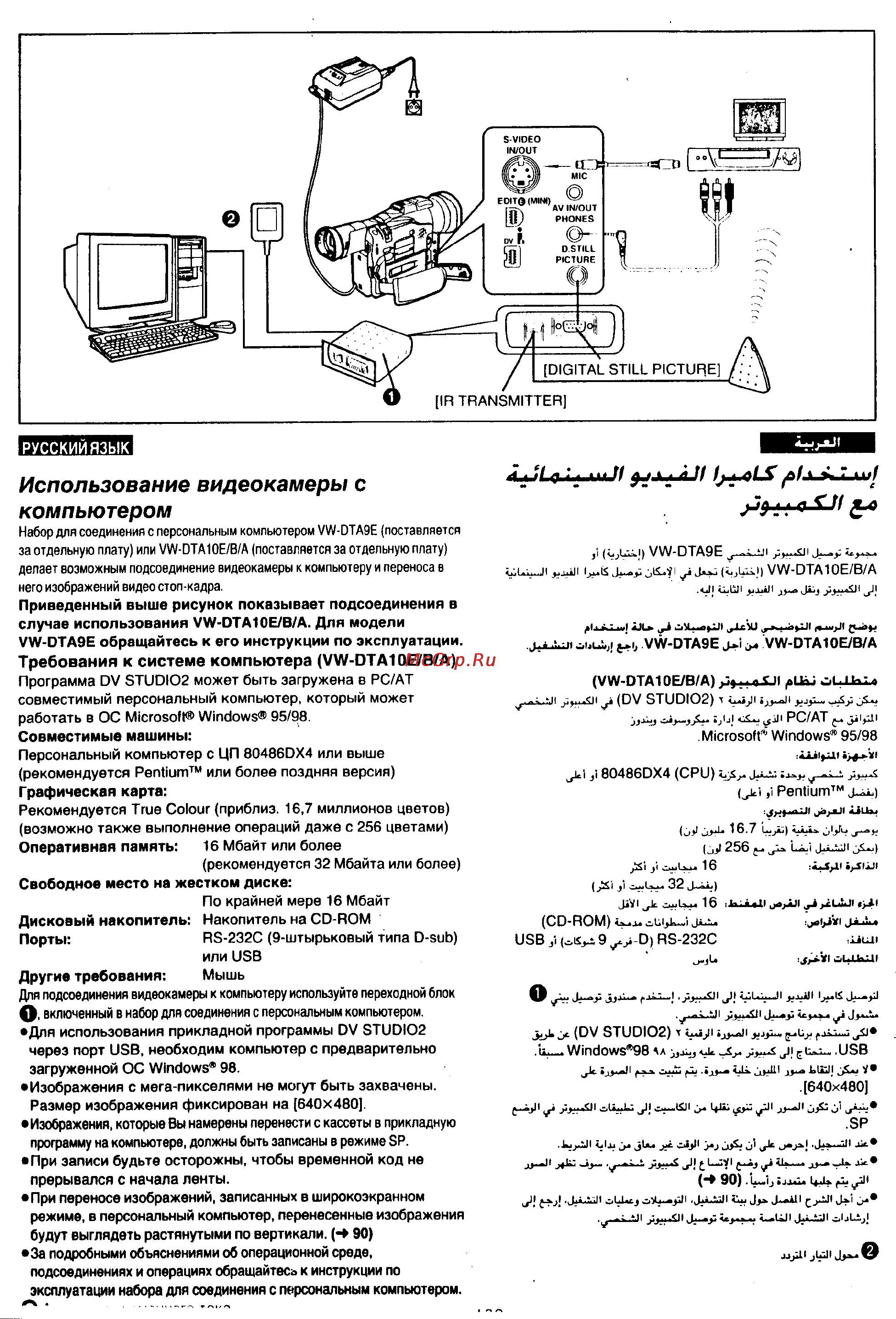 Panasonic NV-MX300EN [106/137] I f с ff 0