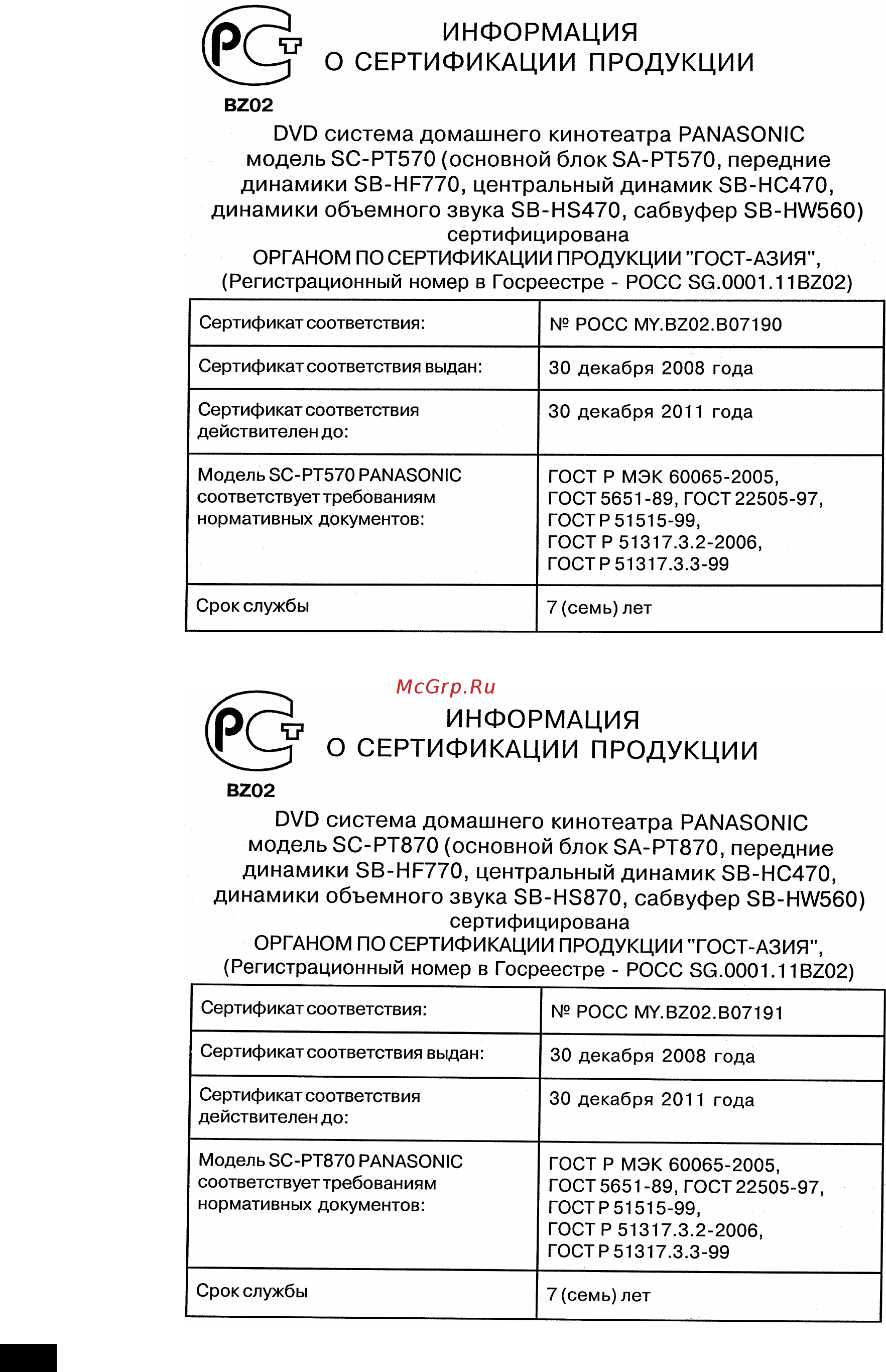 Panasonic SC-PT870 Инструкция по эксплуатации онлайн [38/76] 17784