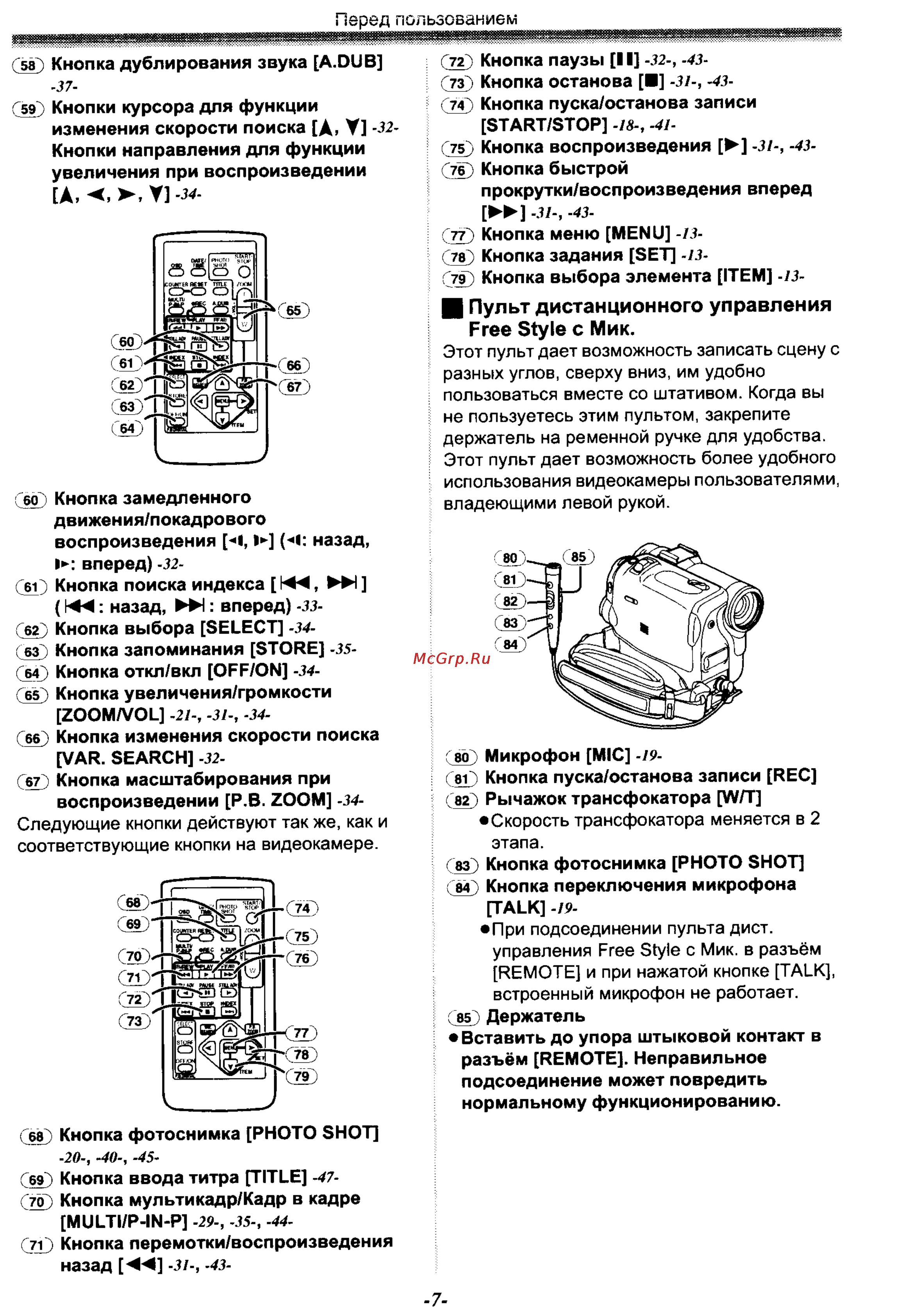 Panasonic NV-GS50EN [7/75] Free style с мик