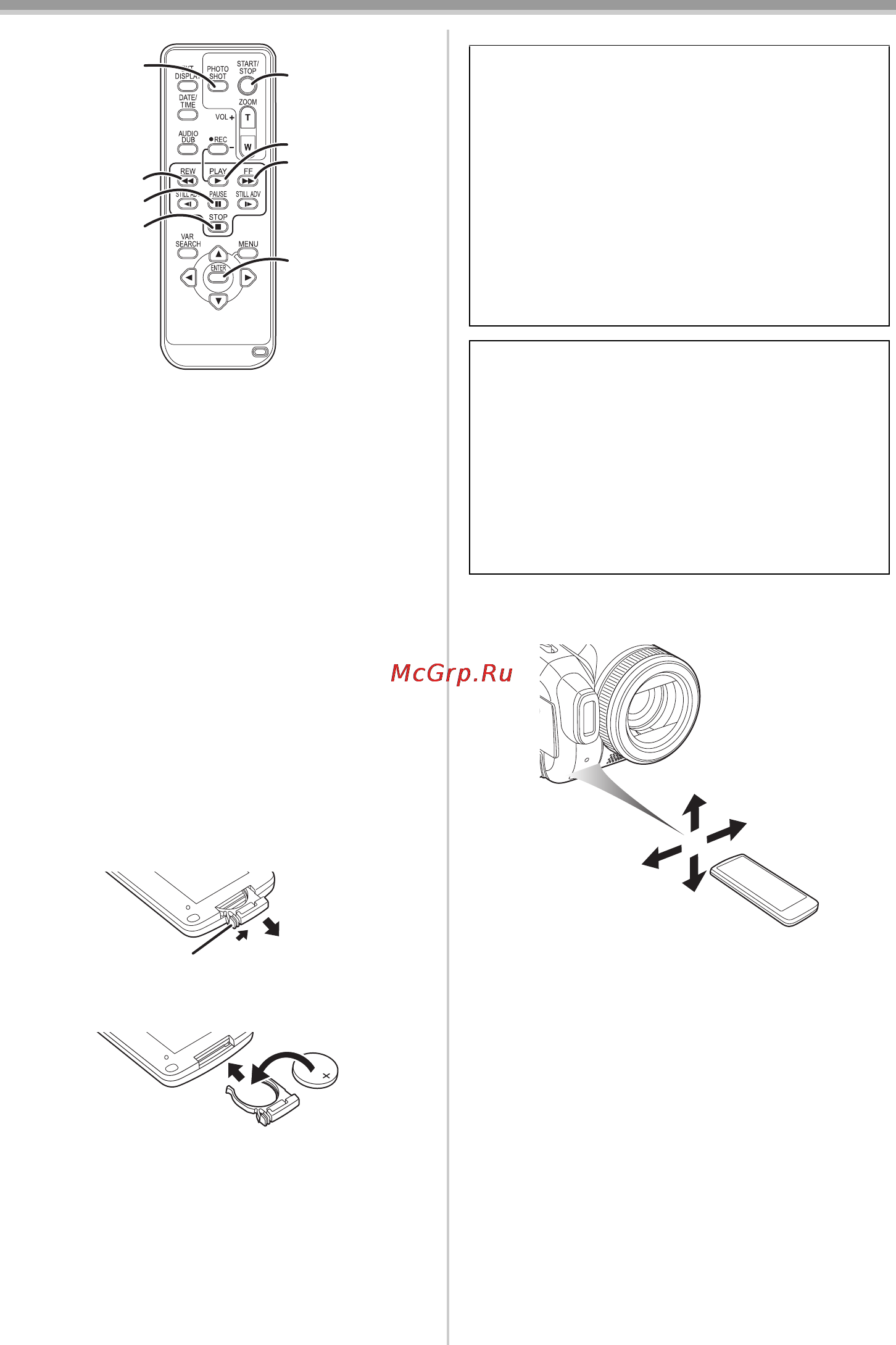 Panasonic NV-GS500 [23/148] Установка батарейки таблетки