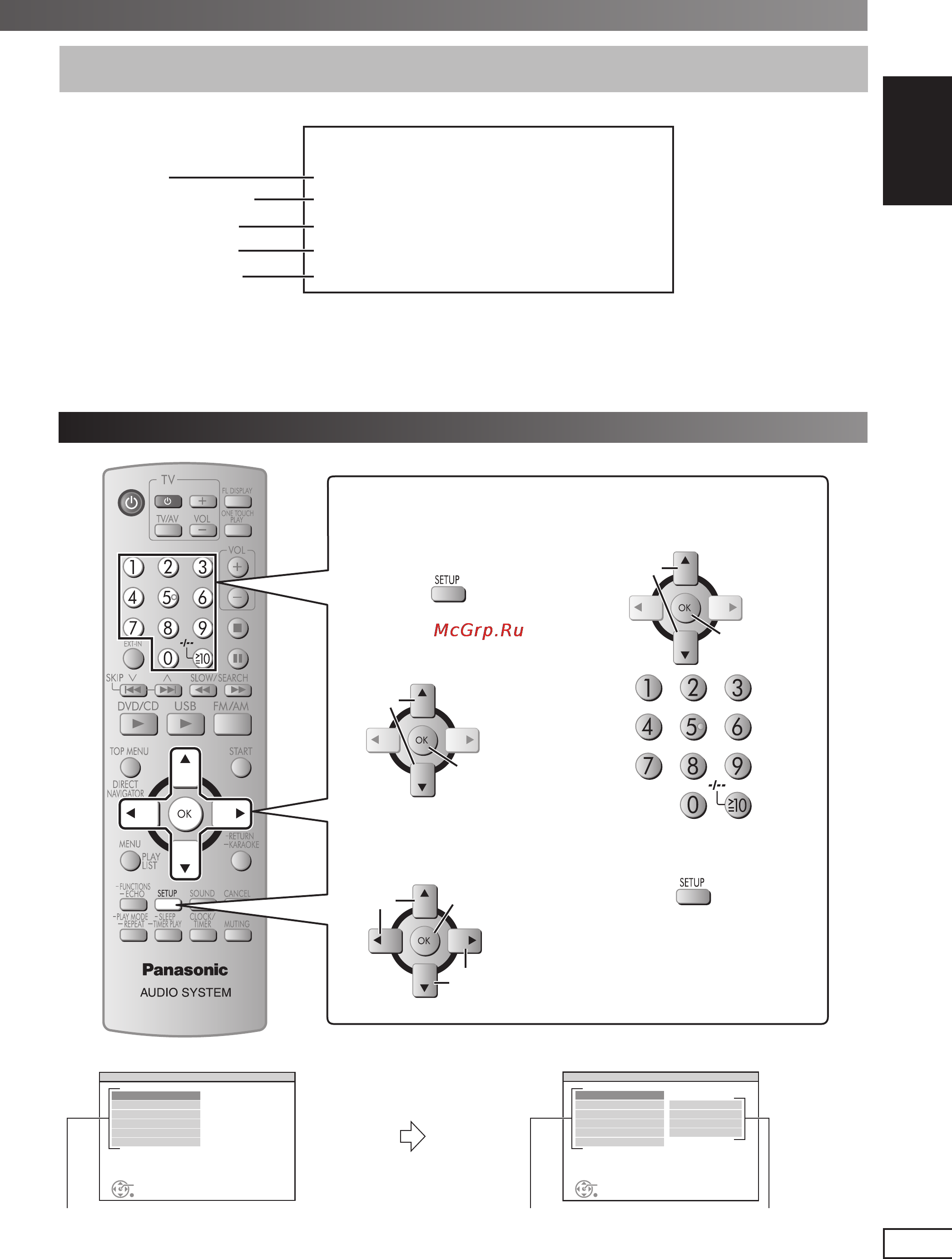 Panasonic SC-PM86D EE-K Инструкция по эксплуатации онлайн [55/72] 17847