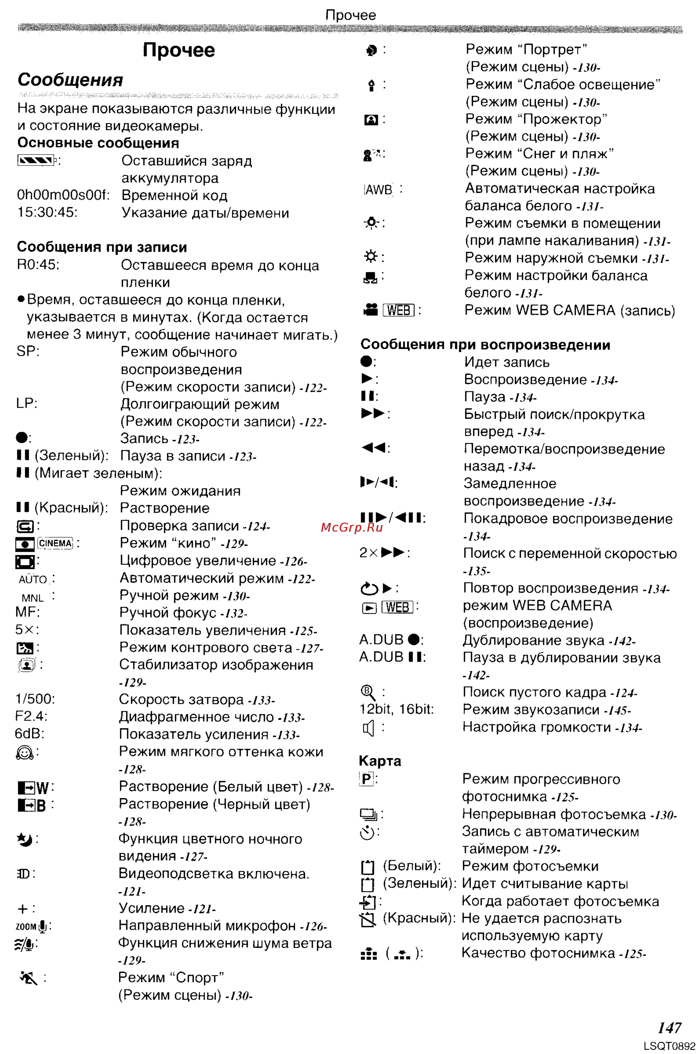 Panasonic NV-GS35GC [44/86] Прочее