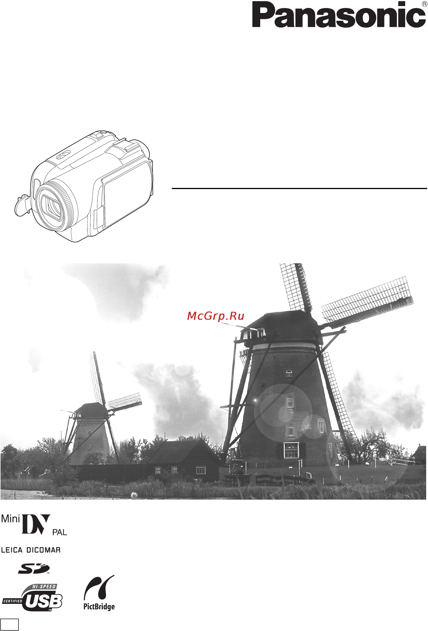 Panasonic NV-GS300 Инструкция по эксплуатации онлайн