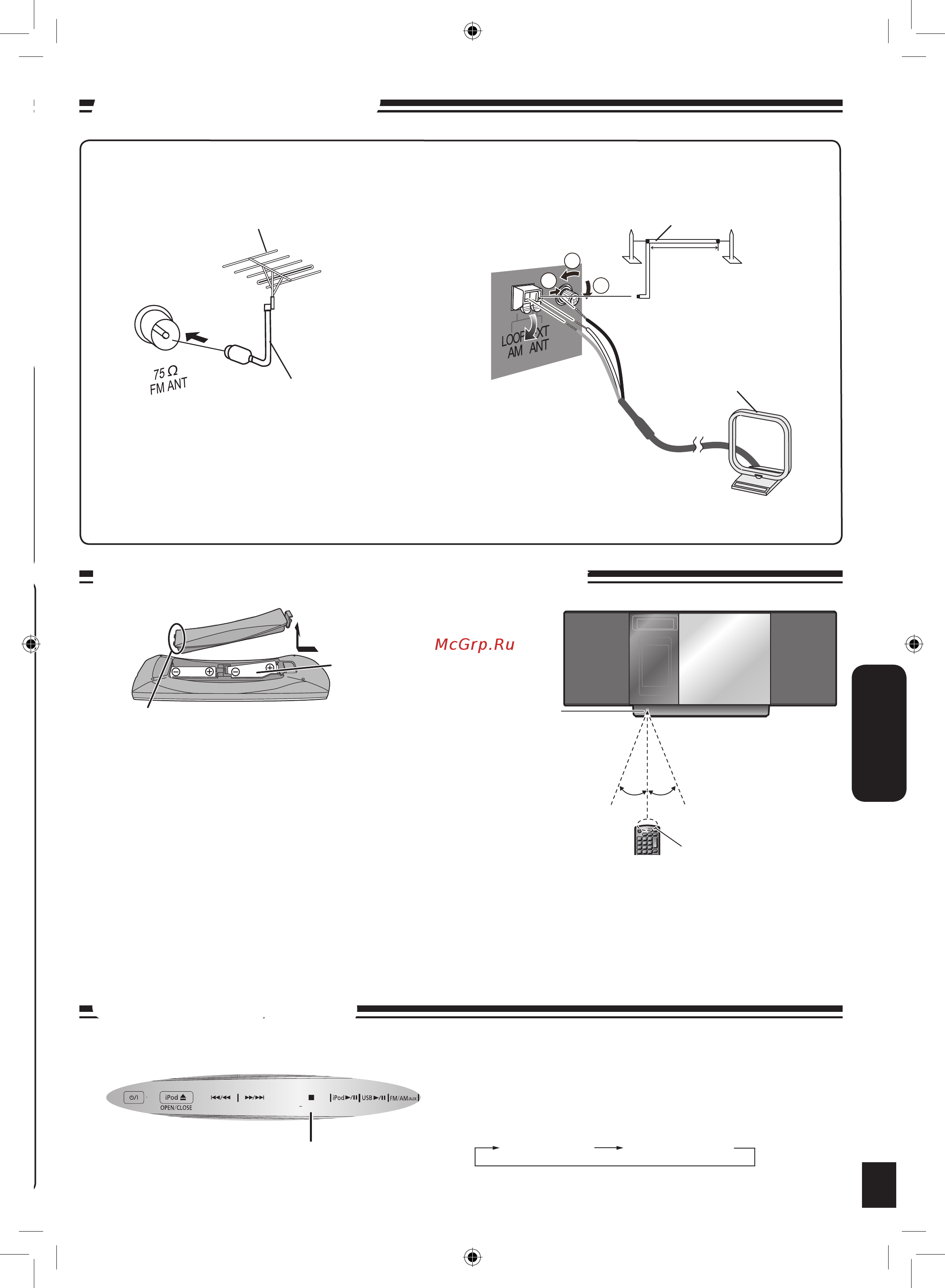 Panasonic SC-HC4 EP-S [21/32] Підготуйте пульт дистанційного керування