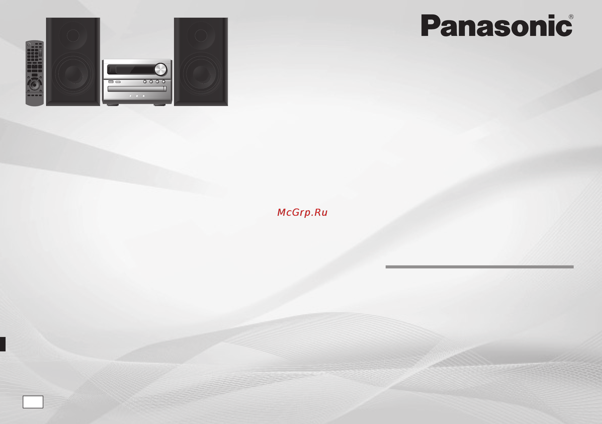 Panasonic SC-PM02 Инструкция по эксплуатации онлайн