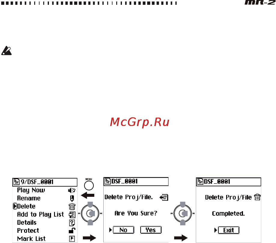 Korg MR-2 [37/64] Basic operation