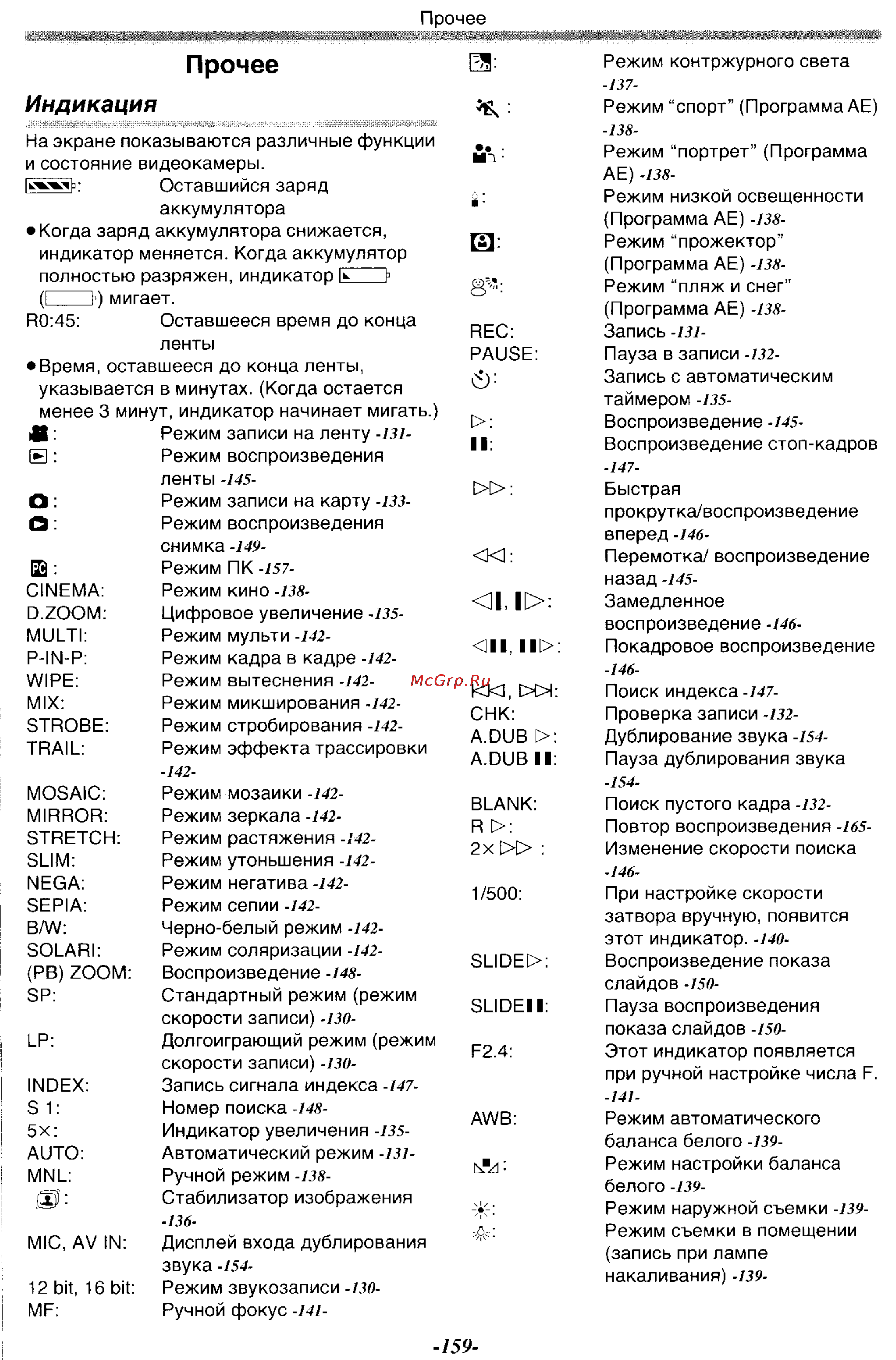 Panasonic NV-GS11GK Инструкция по эксплуатации онлайн [49/88] 17960
