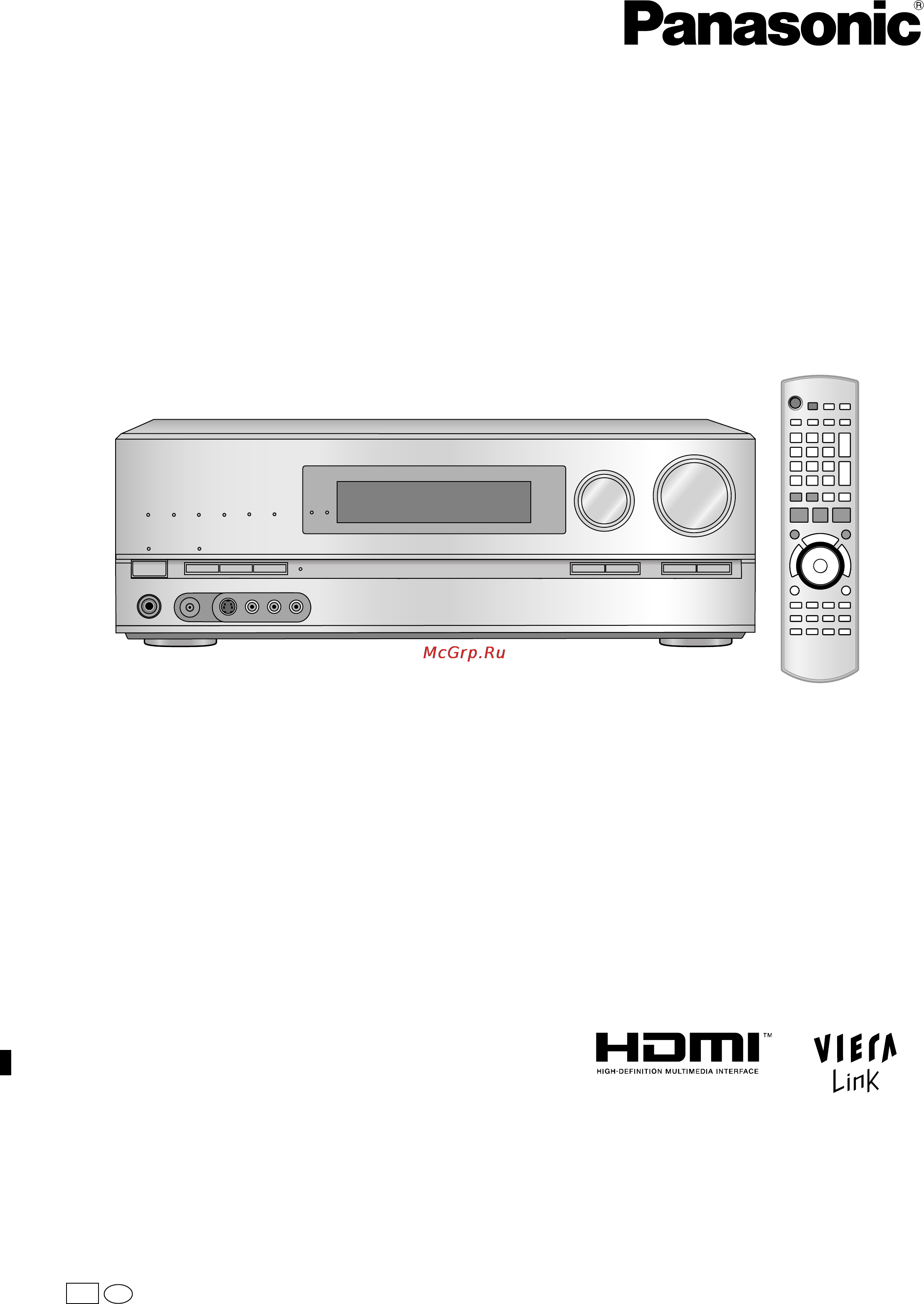 Panasonic SA-BX500 Инструкция по эксплуатации онлайн