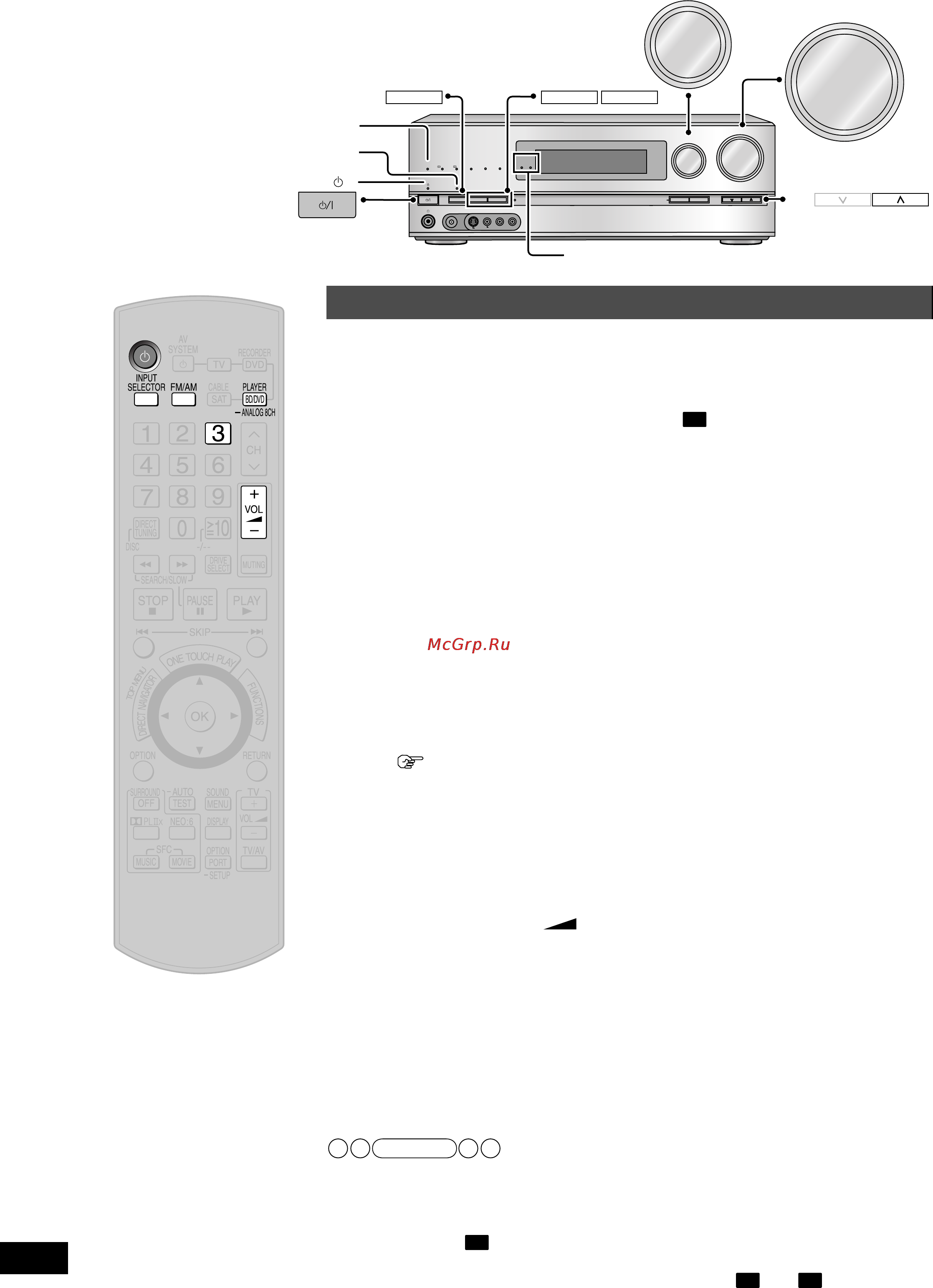 Panasonic SA-BX500 [26/56] Использование домашнего кинотеатра