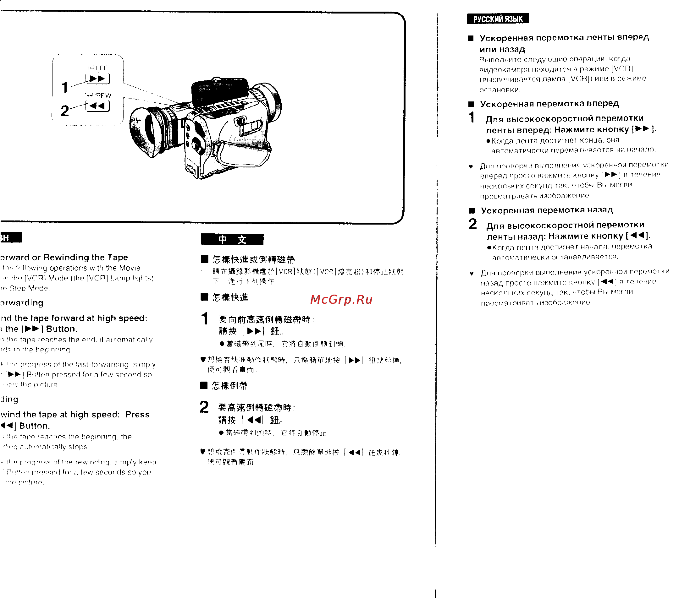 Panasonic NV-DX1EN Инструкция по эксплуатации онлайн [19/93] 17995