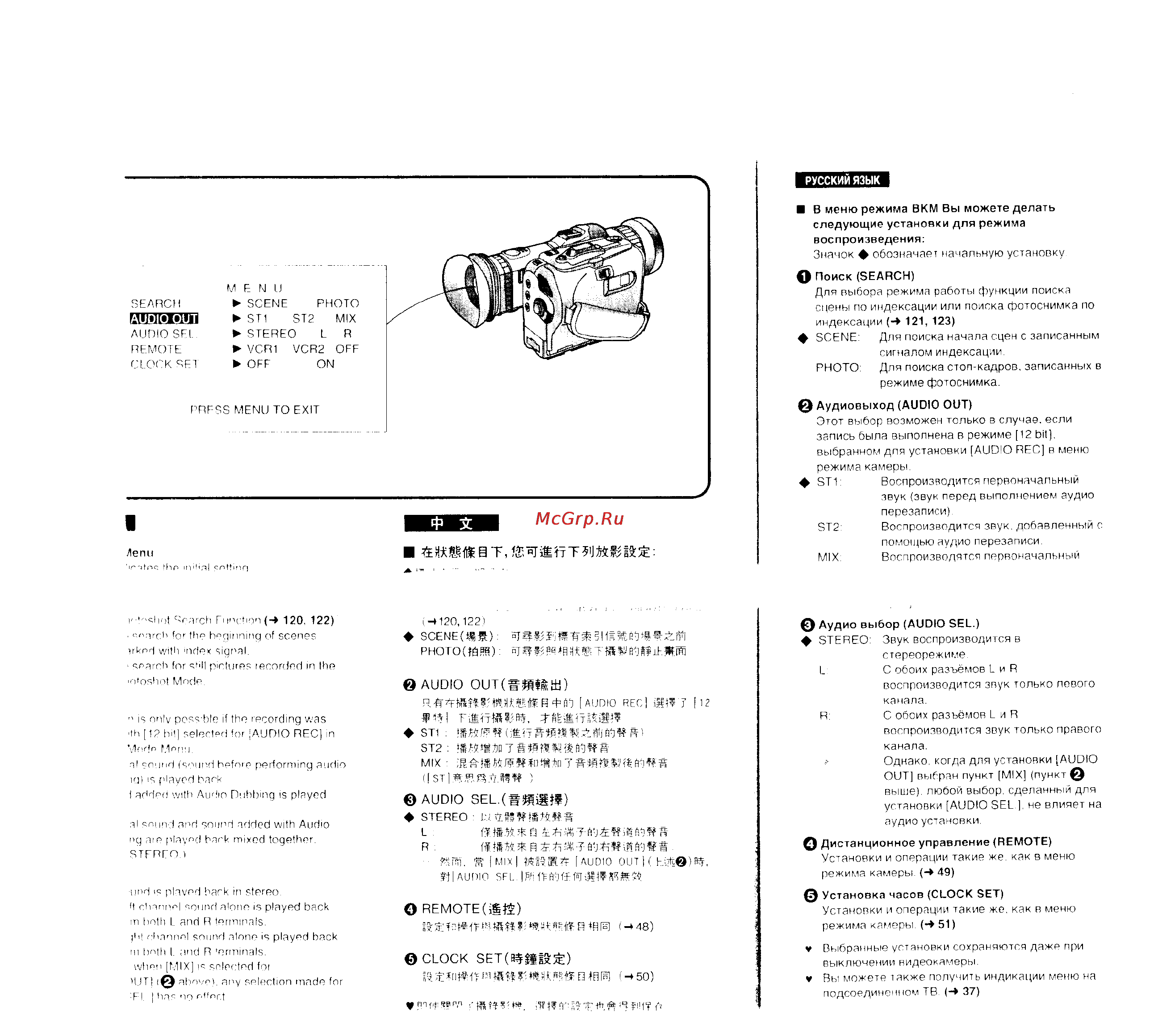 Panasonic NV-DX1EN Инструкция по эксплуатации онлайн [32/93] 17995
