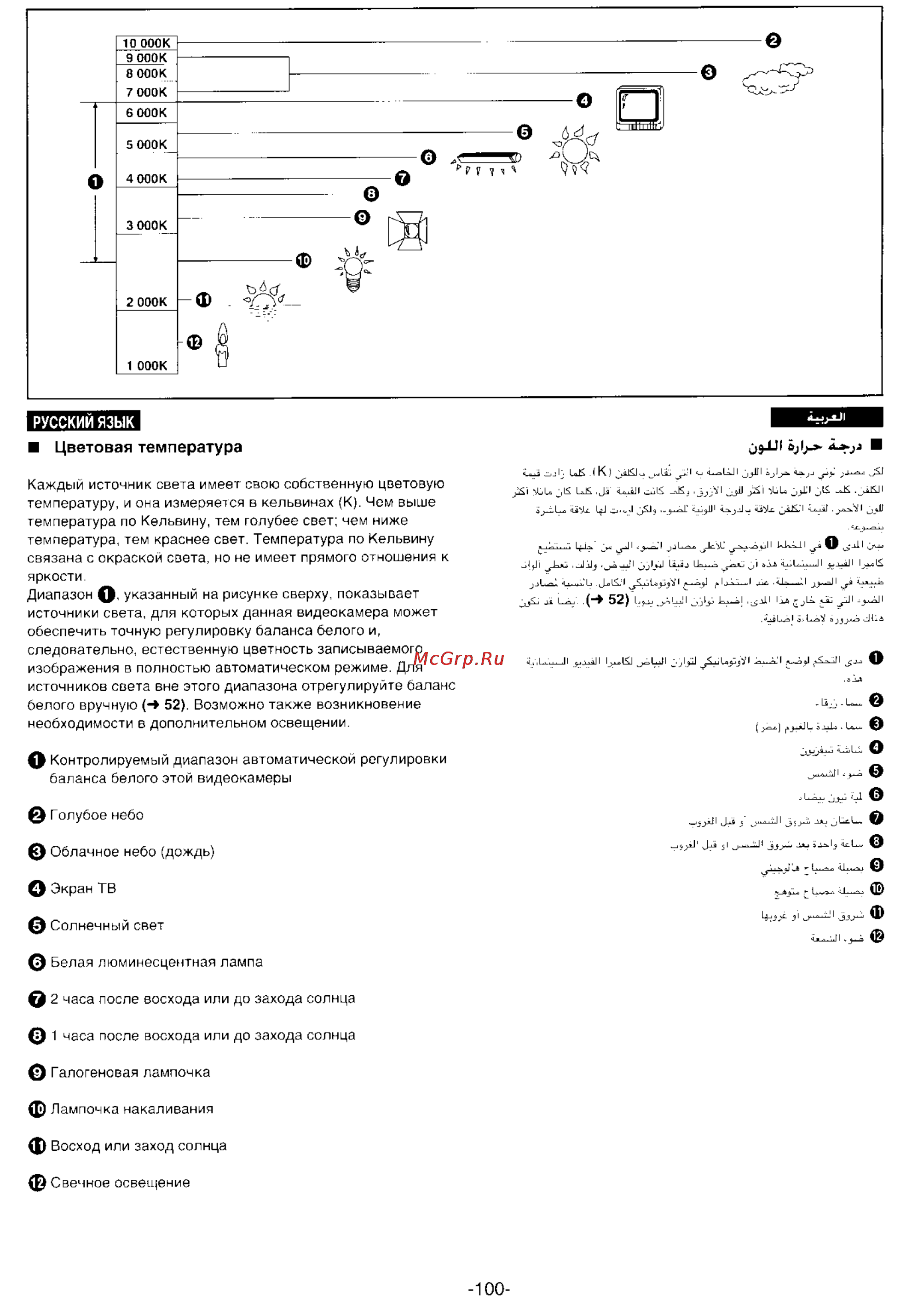 Panasonic NV-DS99EN [98/112] Русский язык