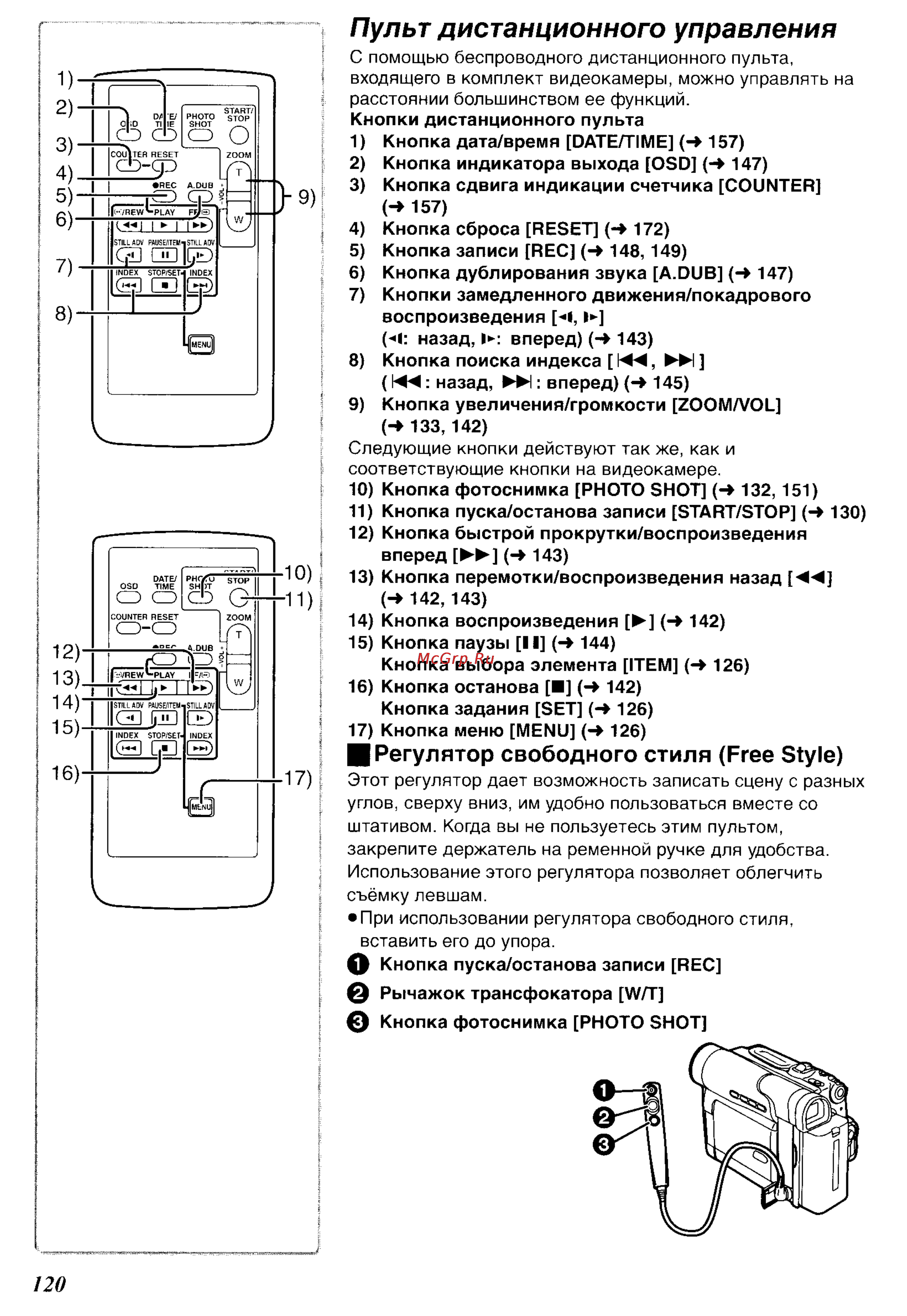 Panasonic NV-DS65ENC [8/62] Пульт дистанционного управления