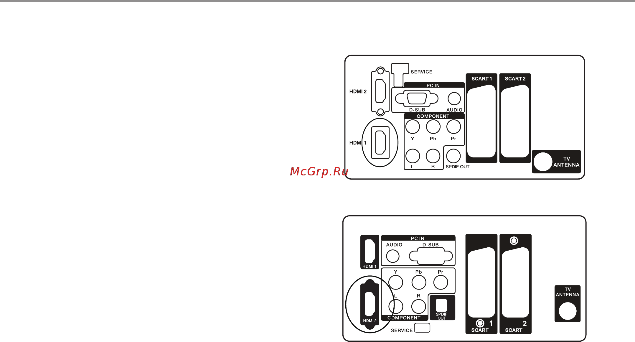 Haier LT-26 A1 [22/52] Подключение внешнего оборудования