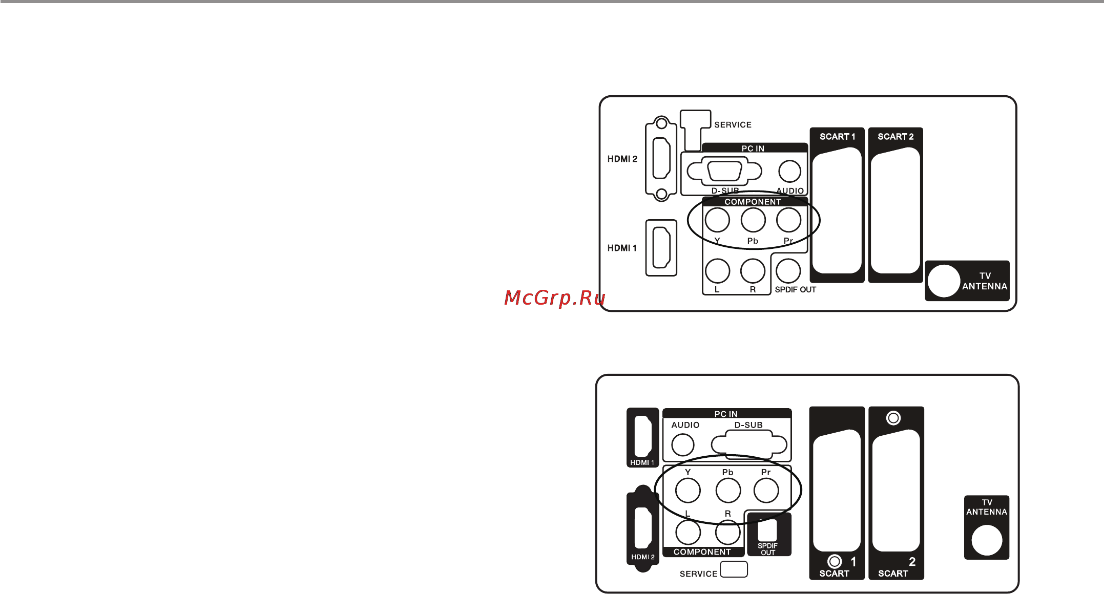 Haier LT-26 A1 [23/52] Подключение внешнего оборудования