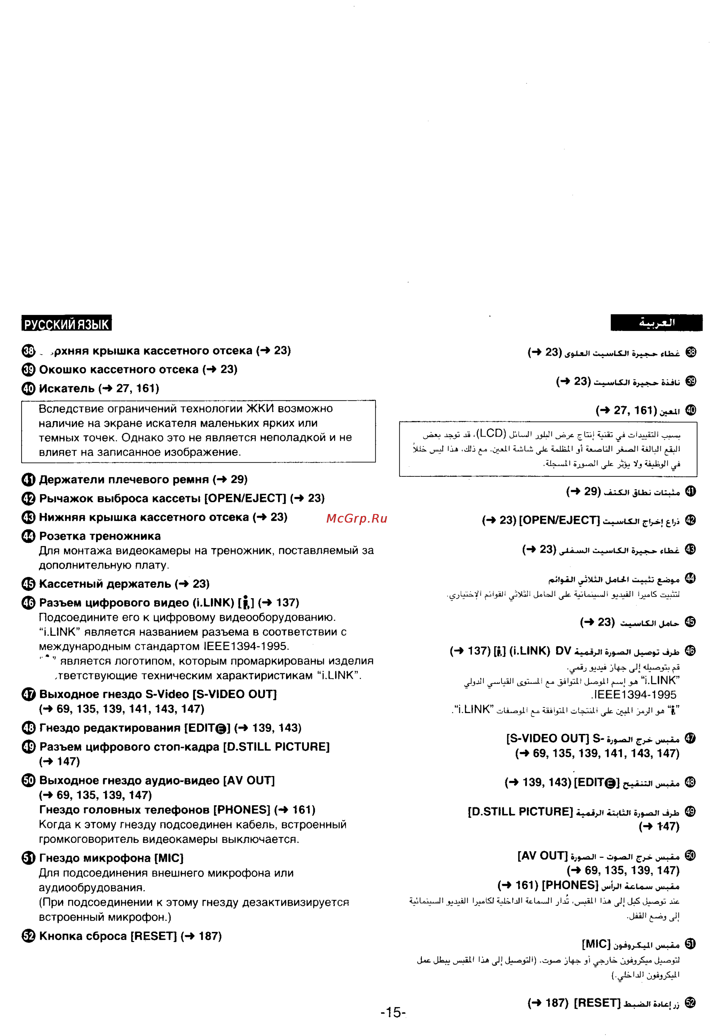 Panasonic NV-DS15ENC [11/172] Ieee1394 1995