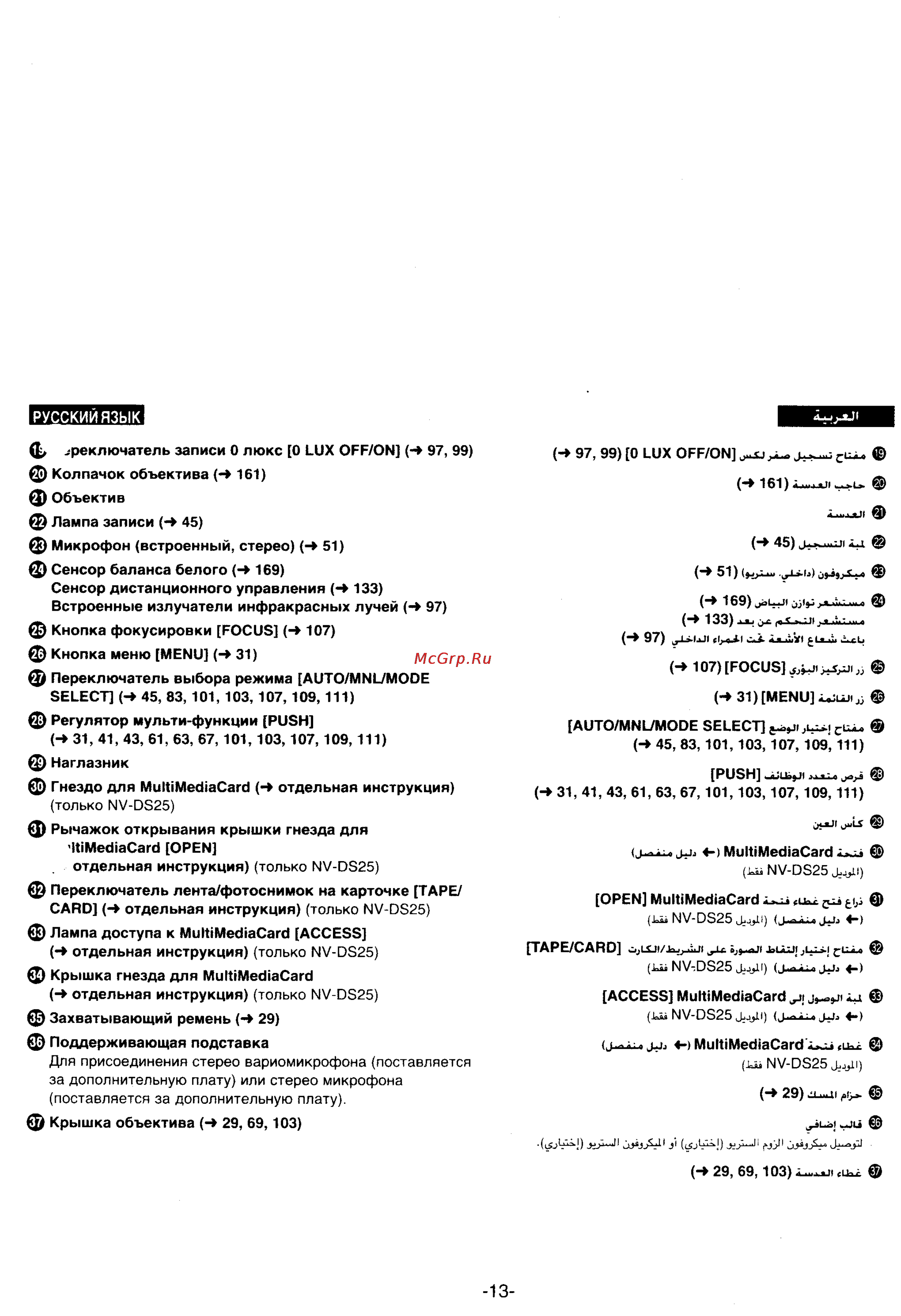 Panasonic NV-DS25EN [9/172] Ku nv ds25 j ii