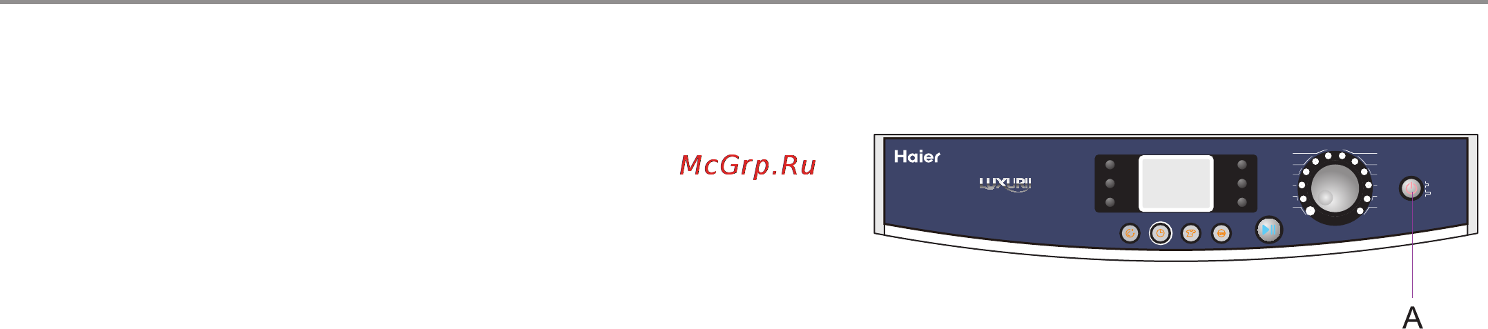 Haier HW60-1281S [15/40] Режимы работы