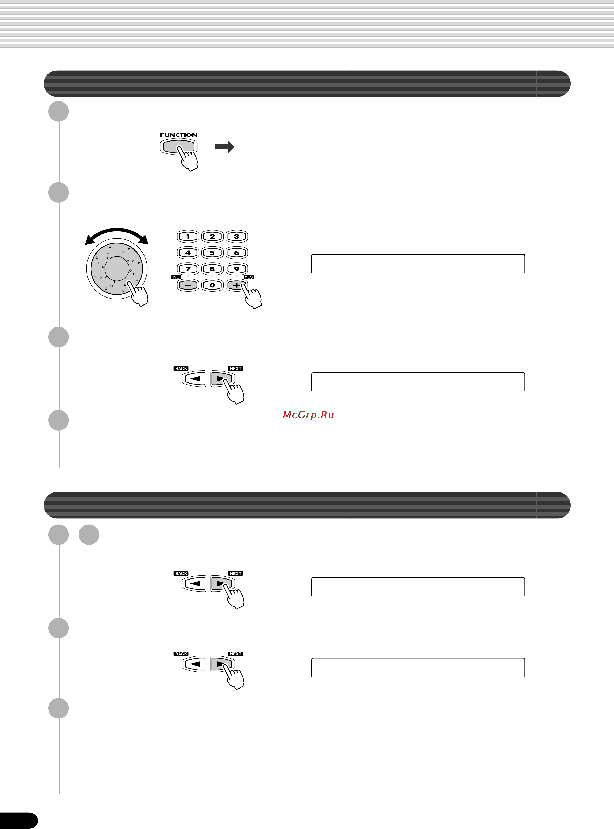 Yamaha PSR-540 [56/160] Selecting a registration bank