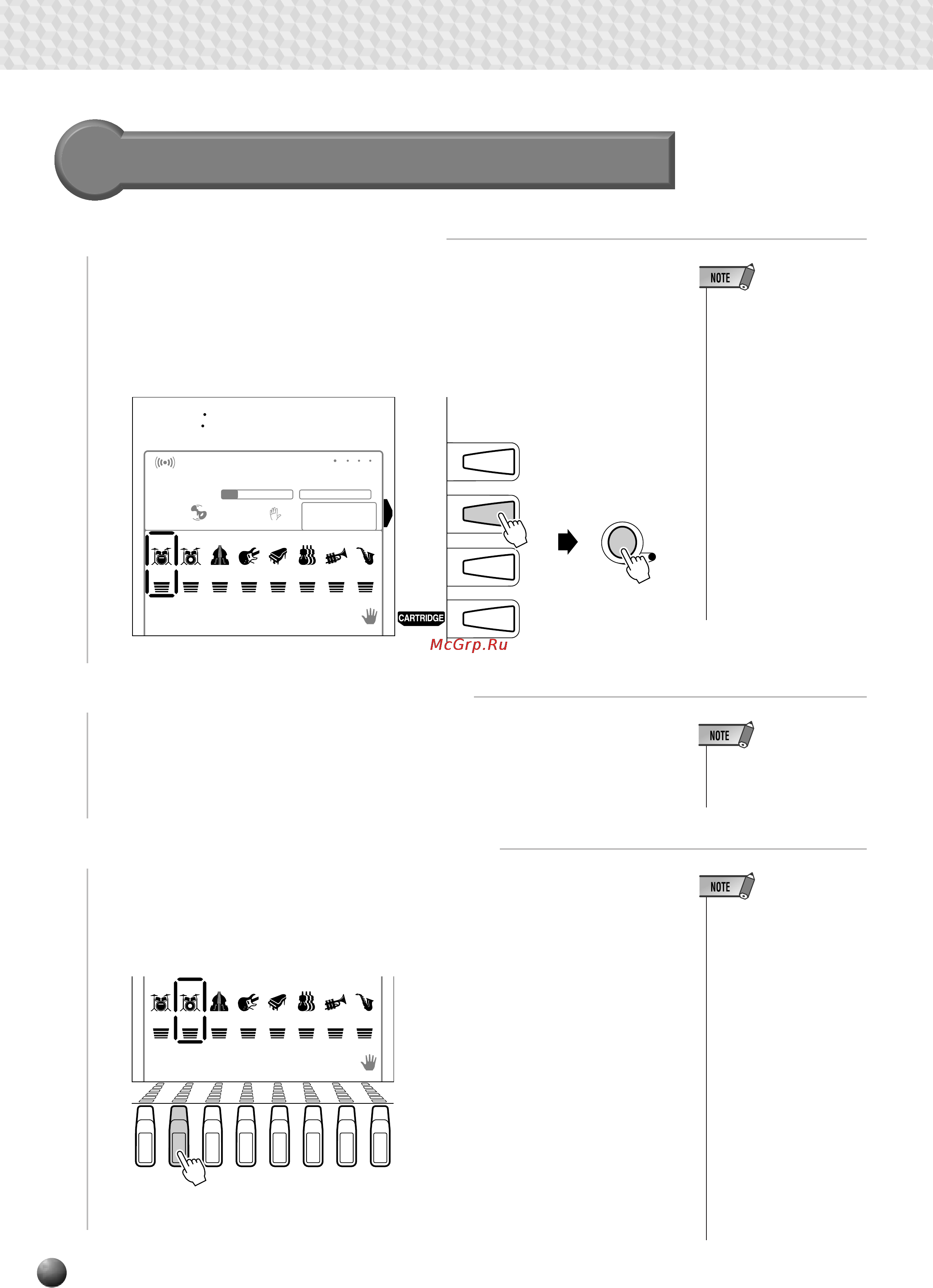 Yamaha PSR-530 [82/130] Revoicing a style