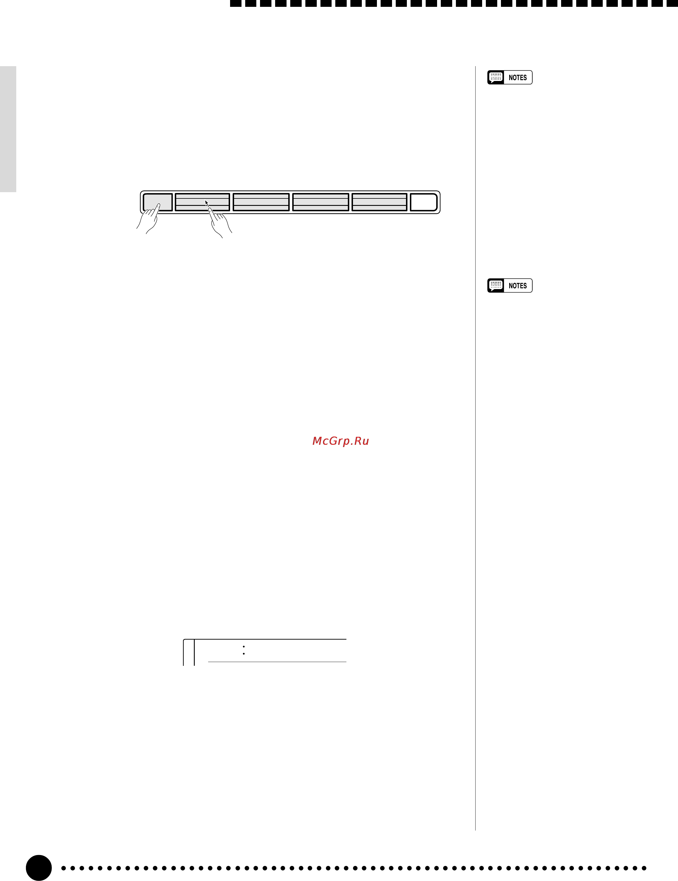 Yamaha PSR-520 [45/102] Registration memory