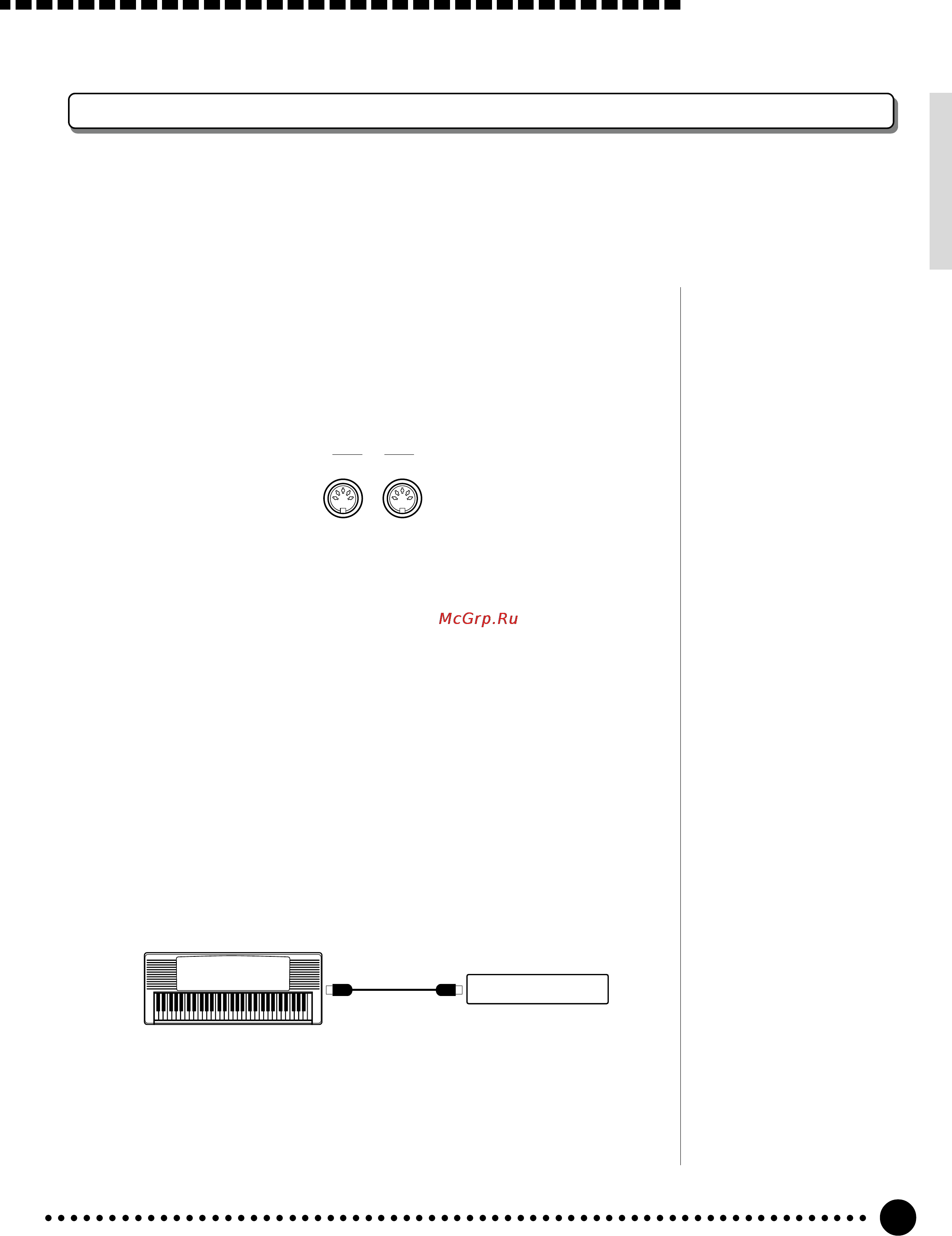 Yamaha PSR-520 [72/102] G simple midi control