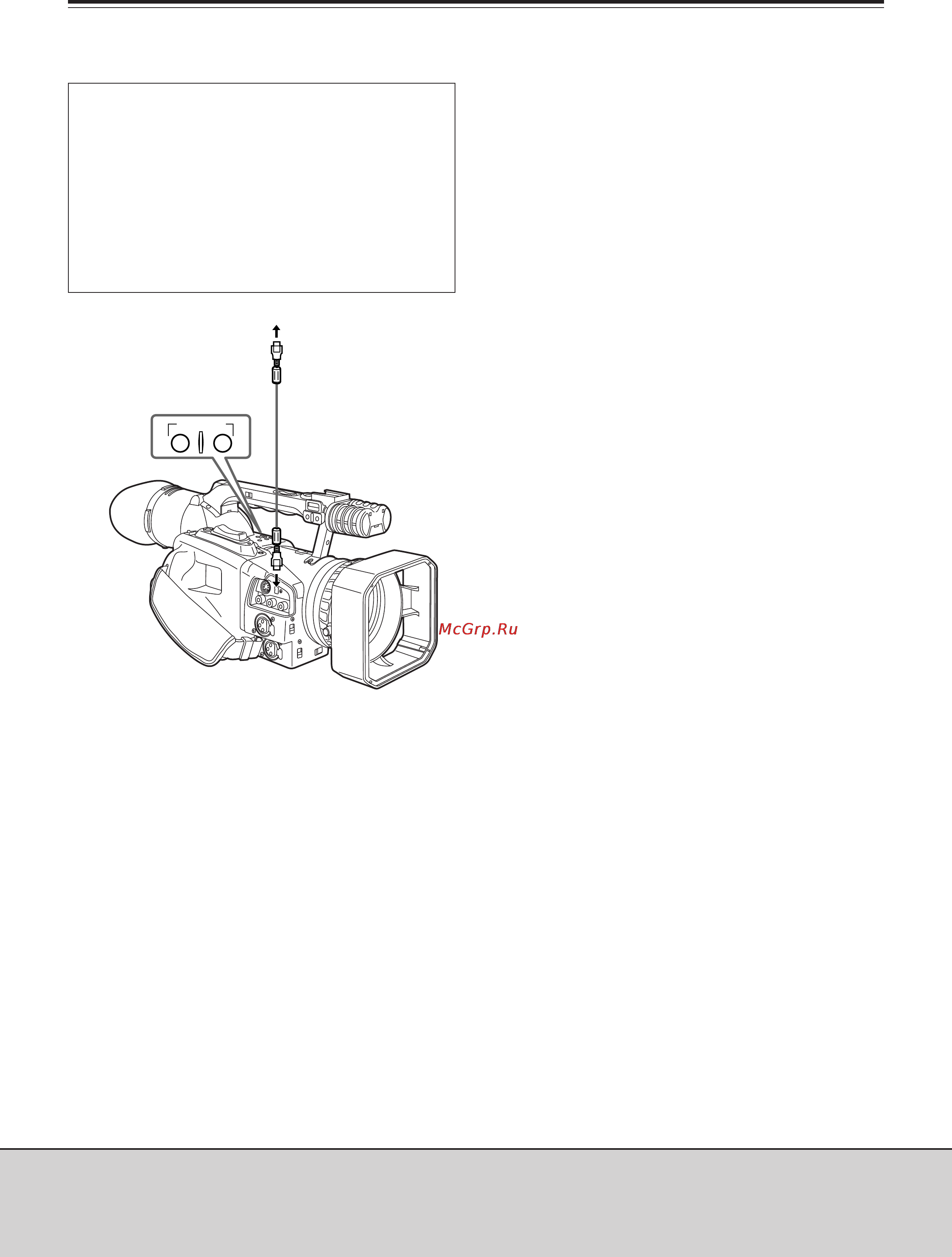 Panasonic AG-DVX100B [60/78] Подключение внешних устройств