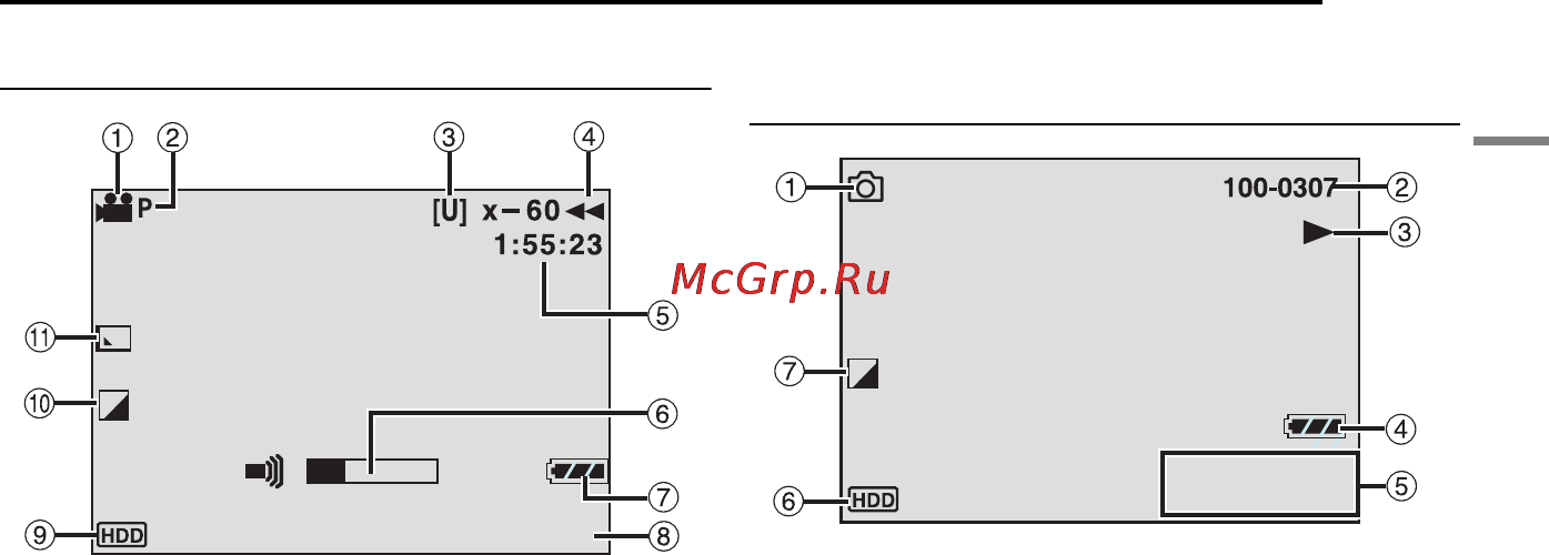 JVC GZ-MG60E [13/64] Âî â²åìø âîñï²îèçâåäåíèø âèäåî