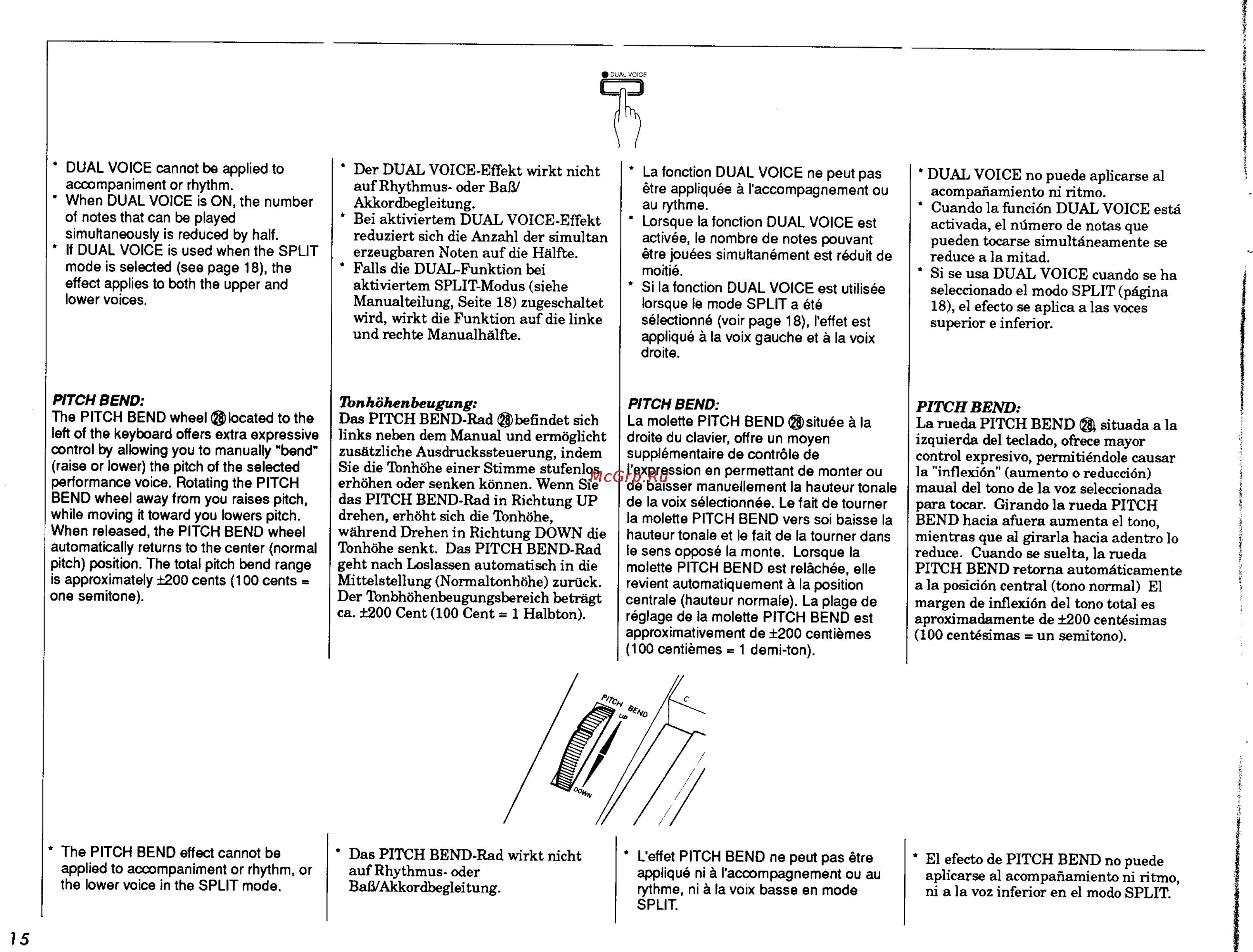 Yamaha PSR-47.PDF [16/33] 100 centésimas un semitono