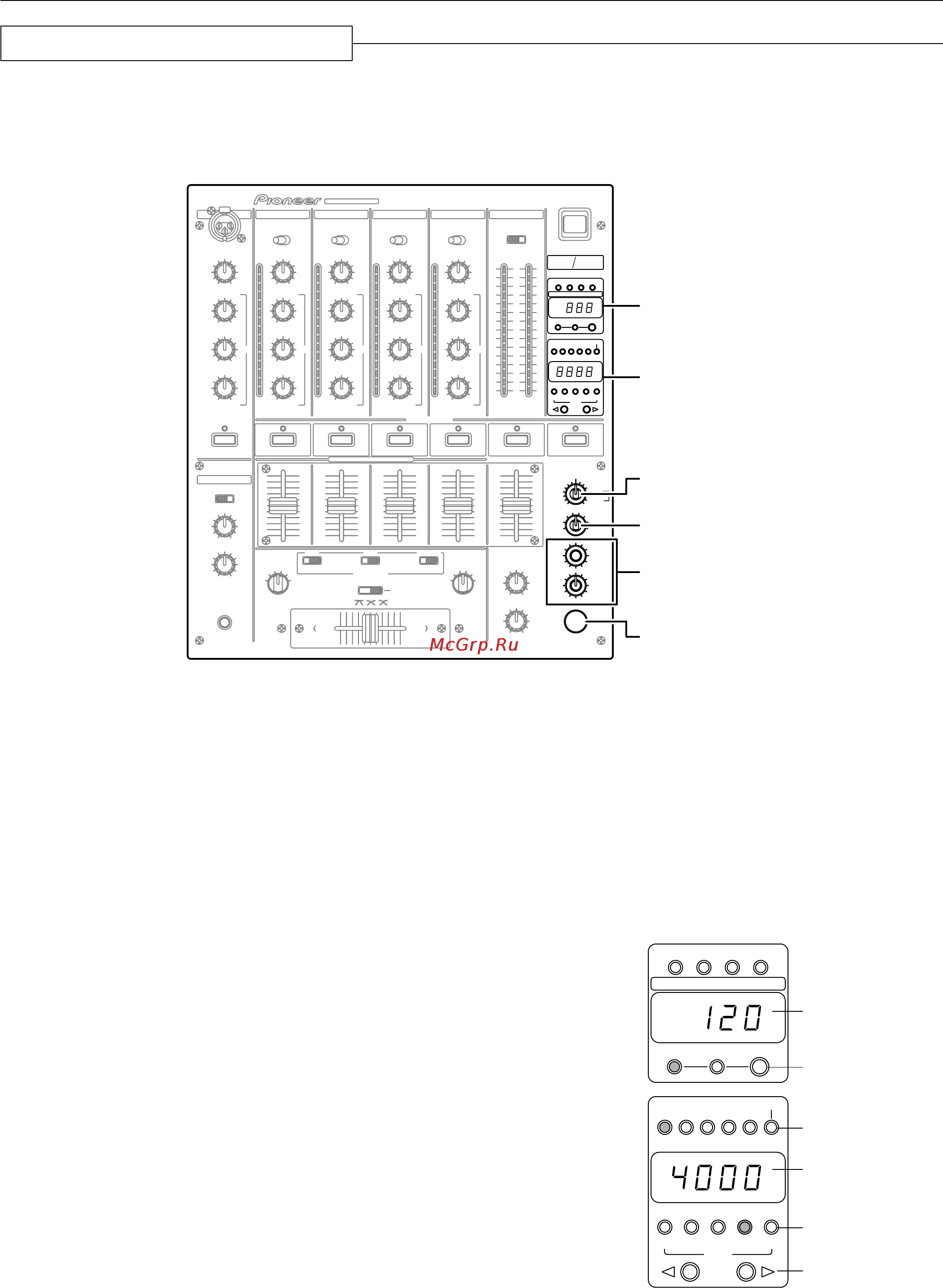 Pioneer DJM-600 [19/24] Использование сэмплерной записи