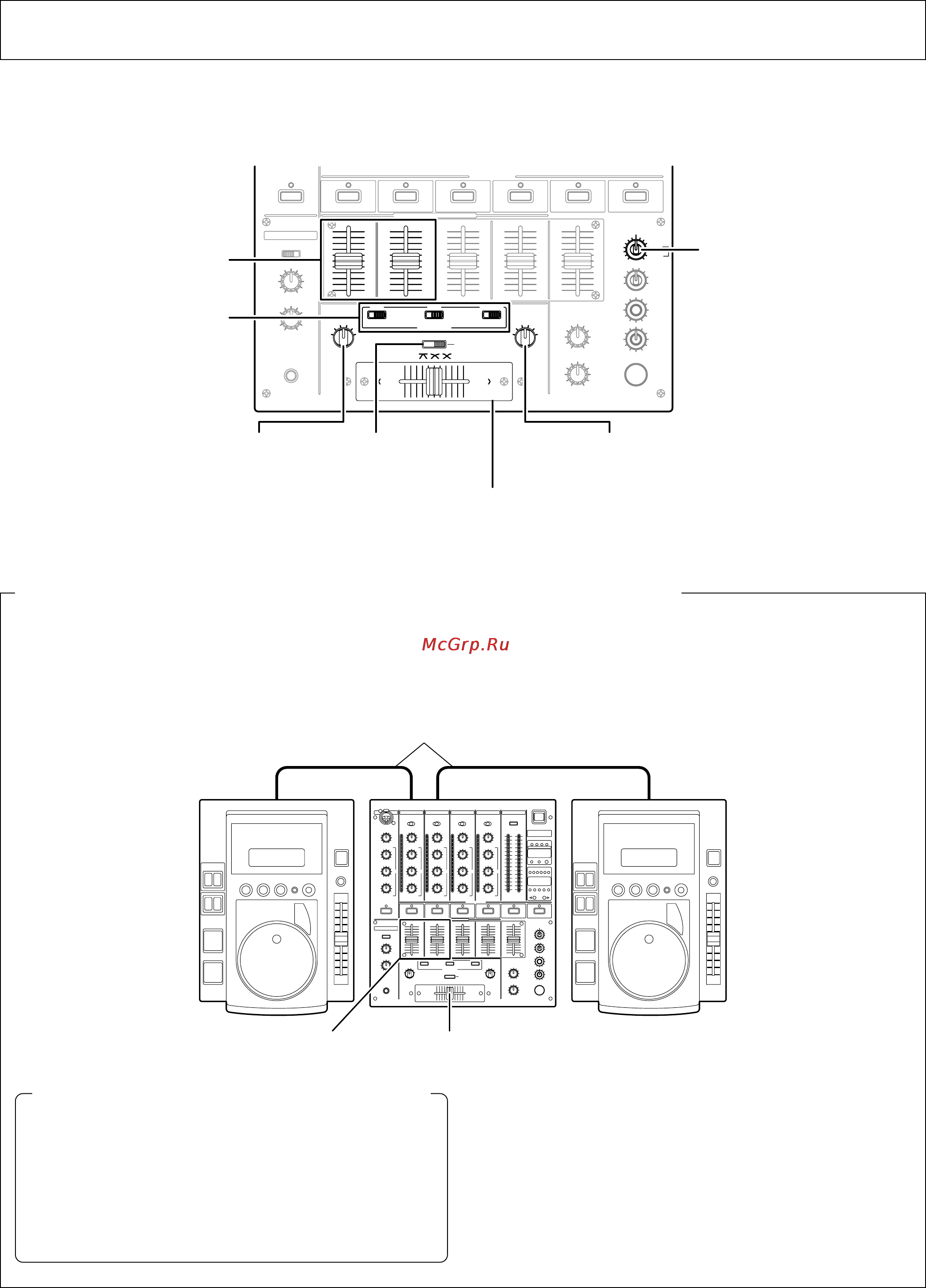 Pioneer DJM-600 [21/24] Использование функции запуска воспроизведения с затуханием