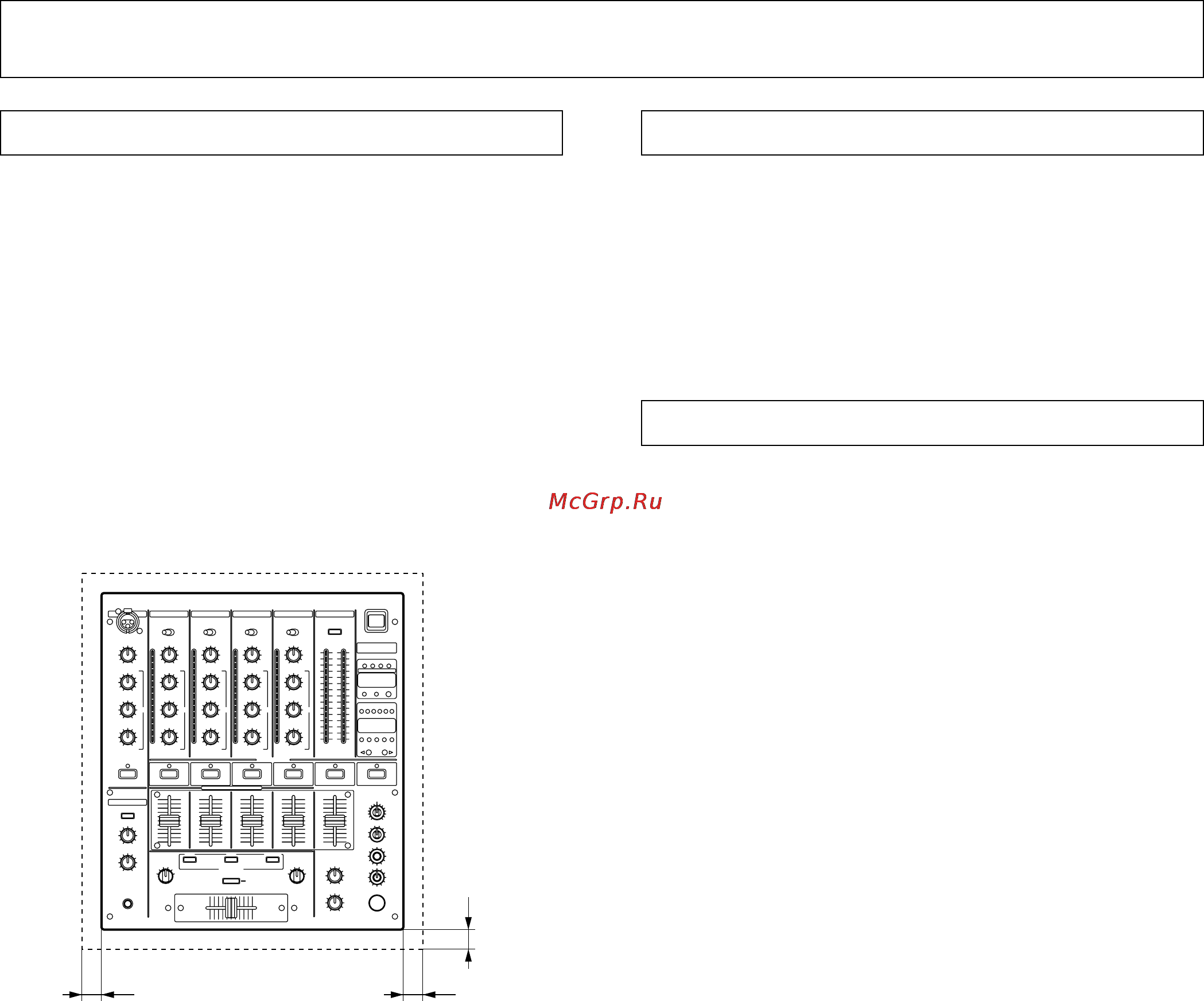 Pioneer DJM-600 [3/24] Расположение конденсация