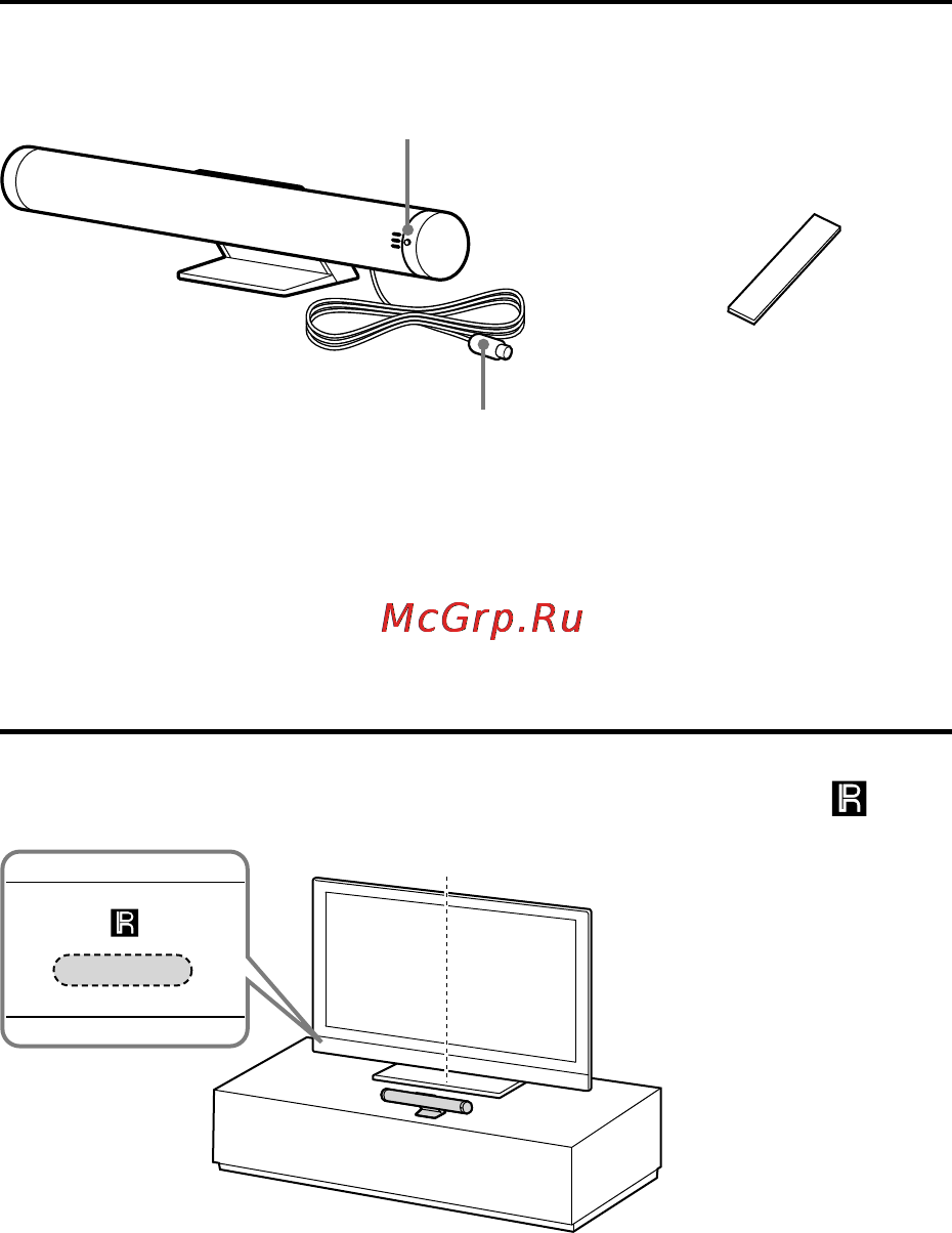 Sony TMRBR100 [5/116] Setting up the d sync transmitter