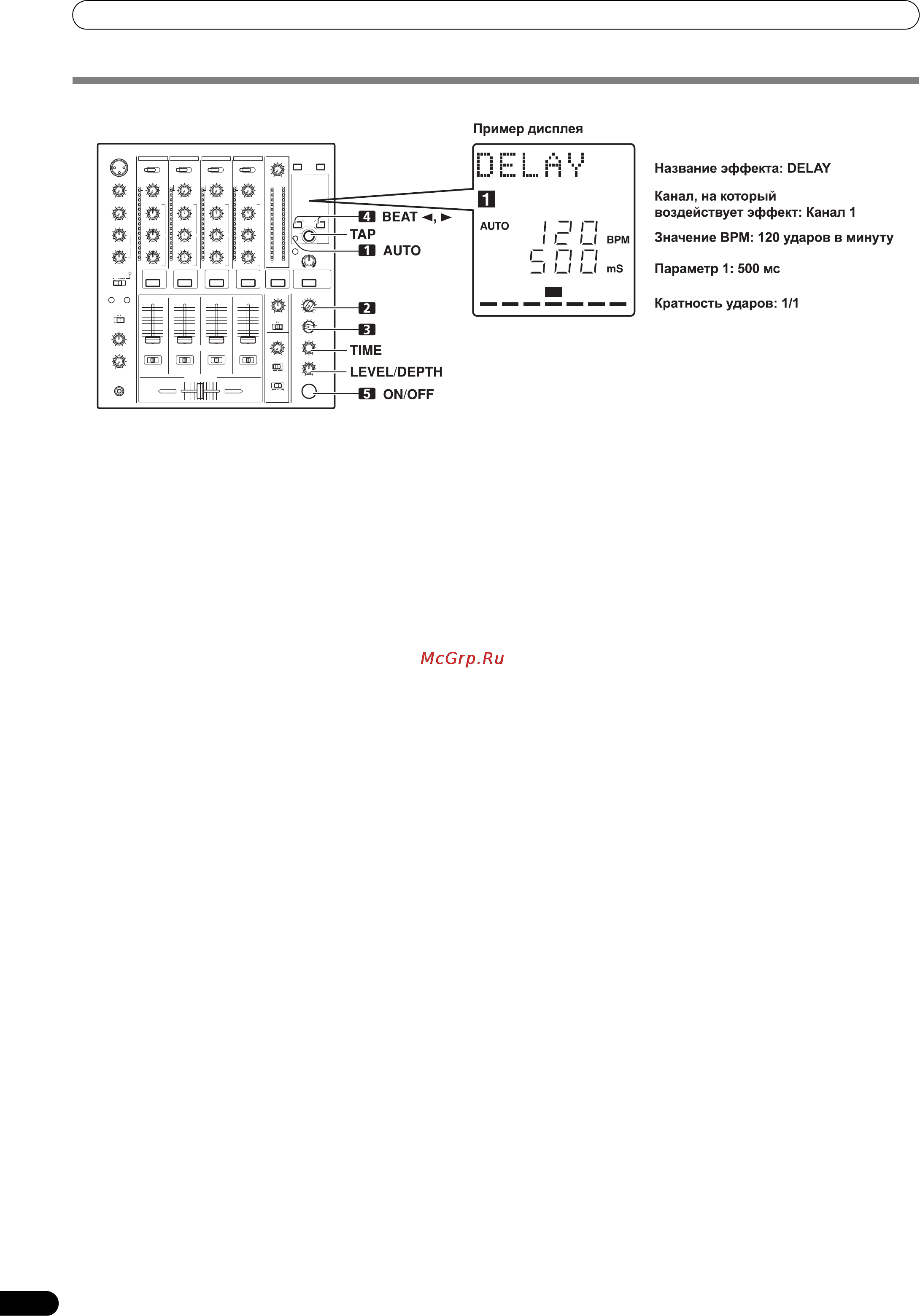 Pioneer DJM-700-K [174/184] Эффекты