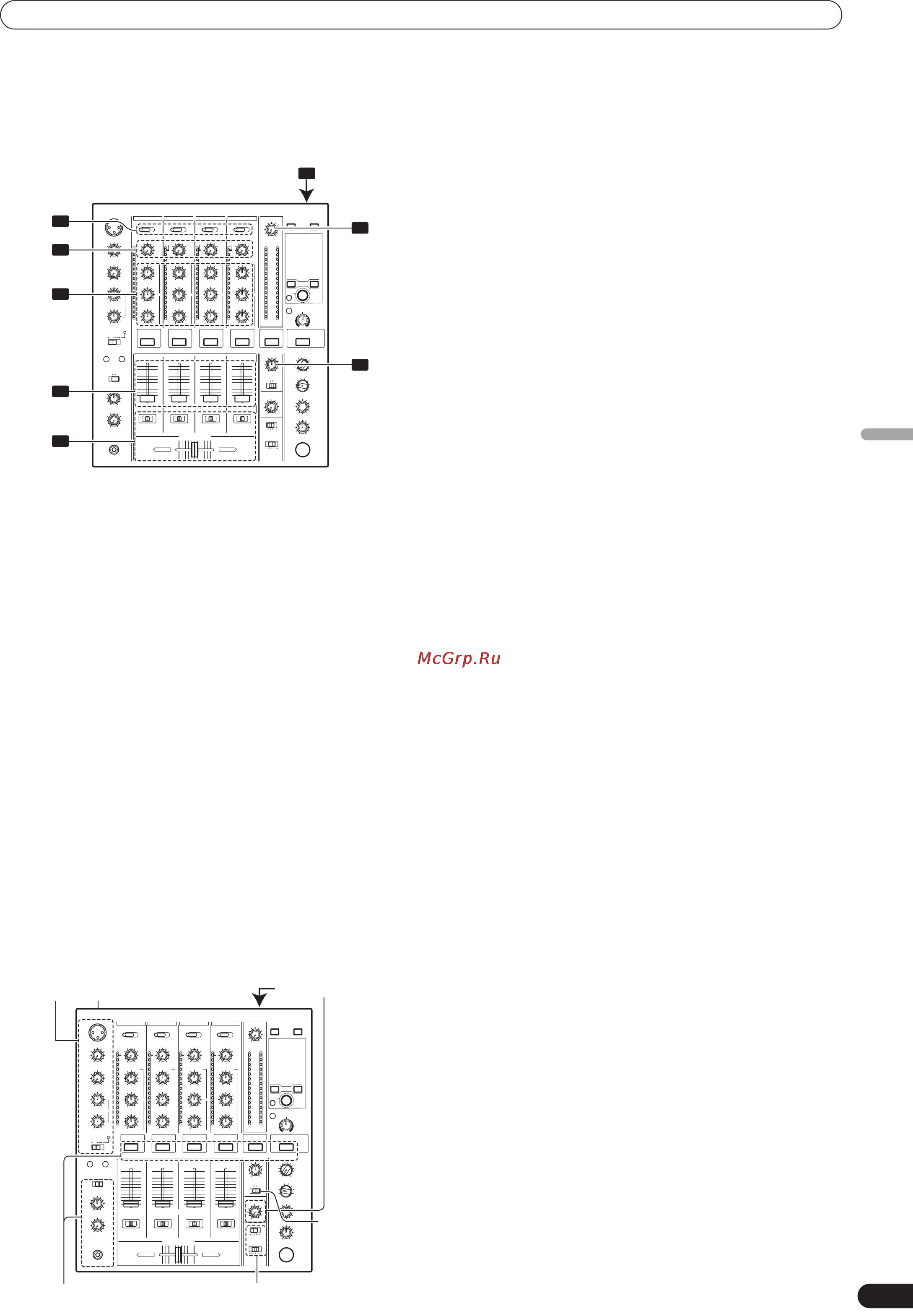 Pioneer DJM-700 [65/184] Bedienung des mischpults