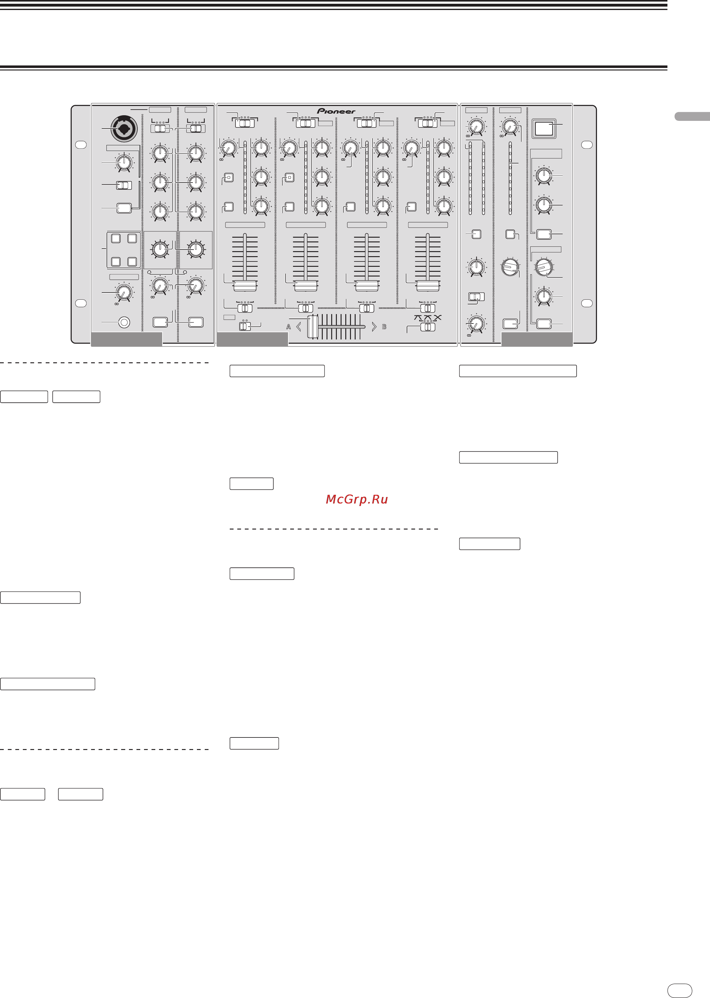 Pioneer DJM-5000 [27/114] Opérations