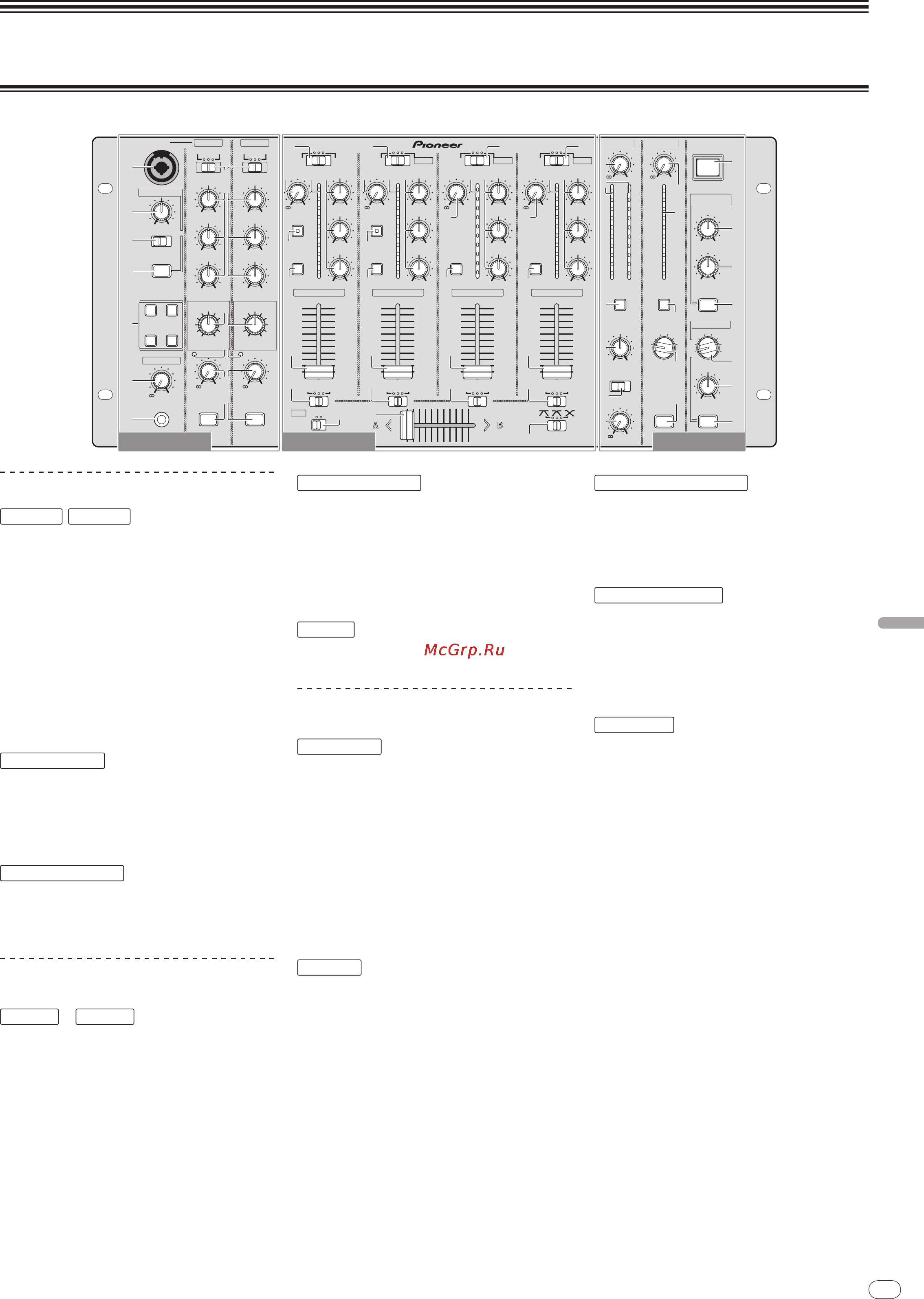 Pioneer DJM-5000 [91/114] Operaciones