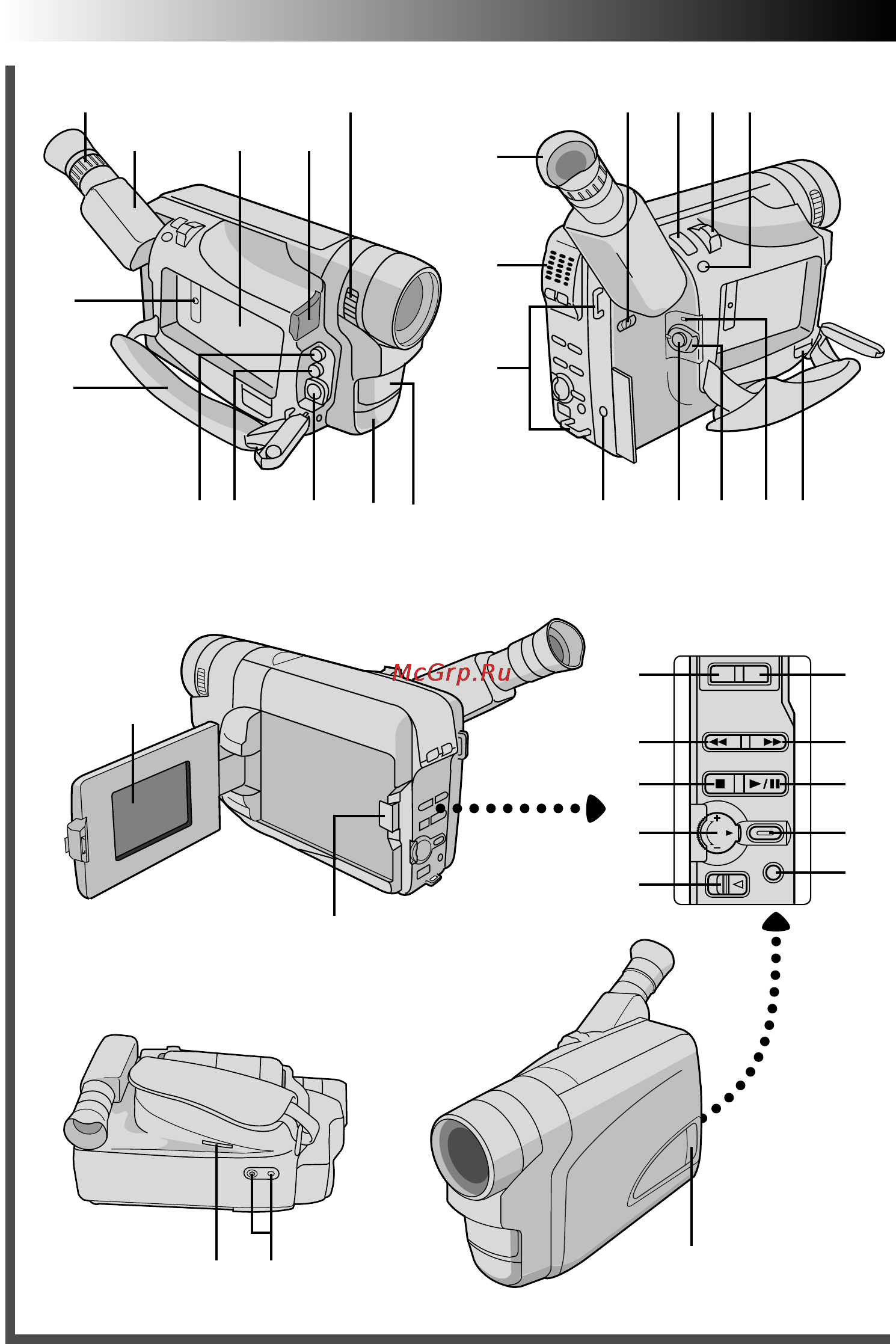 JVC GR-FXM161 [50/60] Индекс
