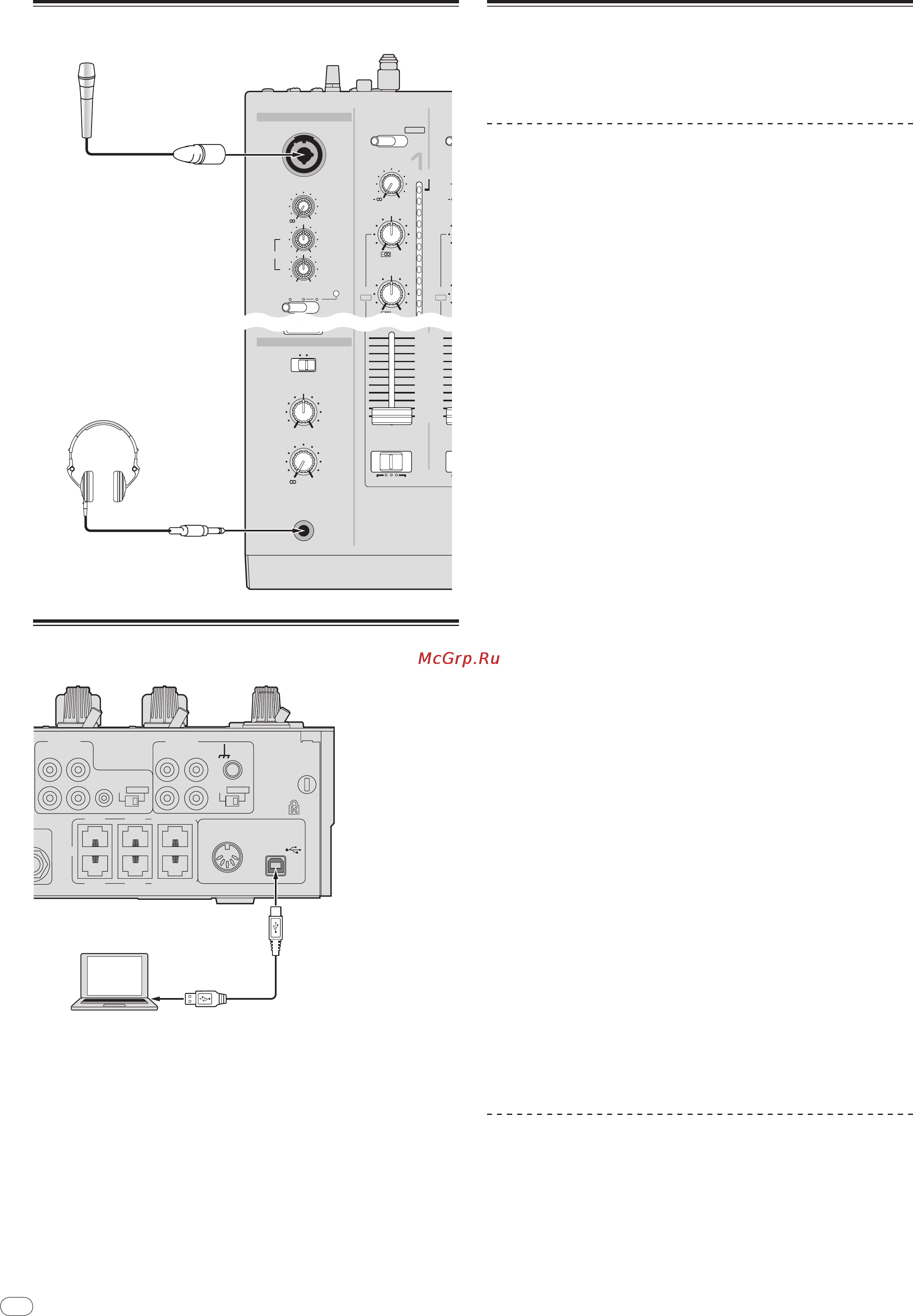 Pioneer DJM-2000 [122/204] Aansluiten op het bedieningspaneel