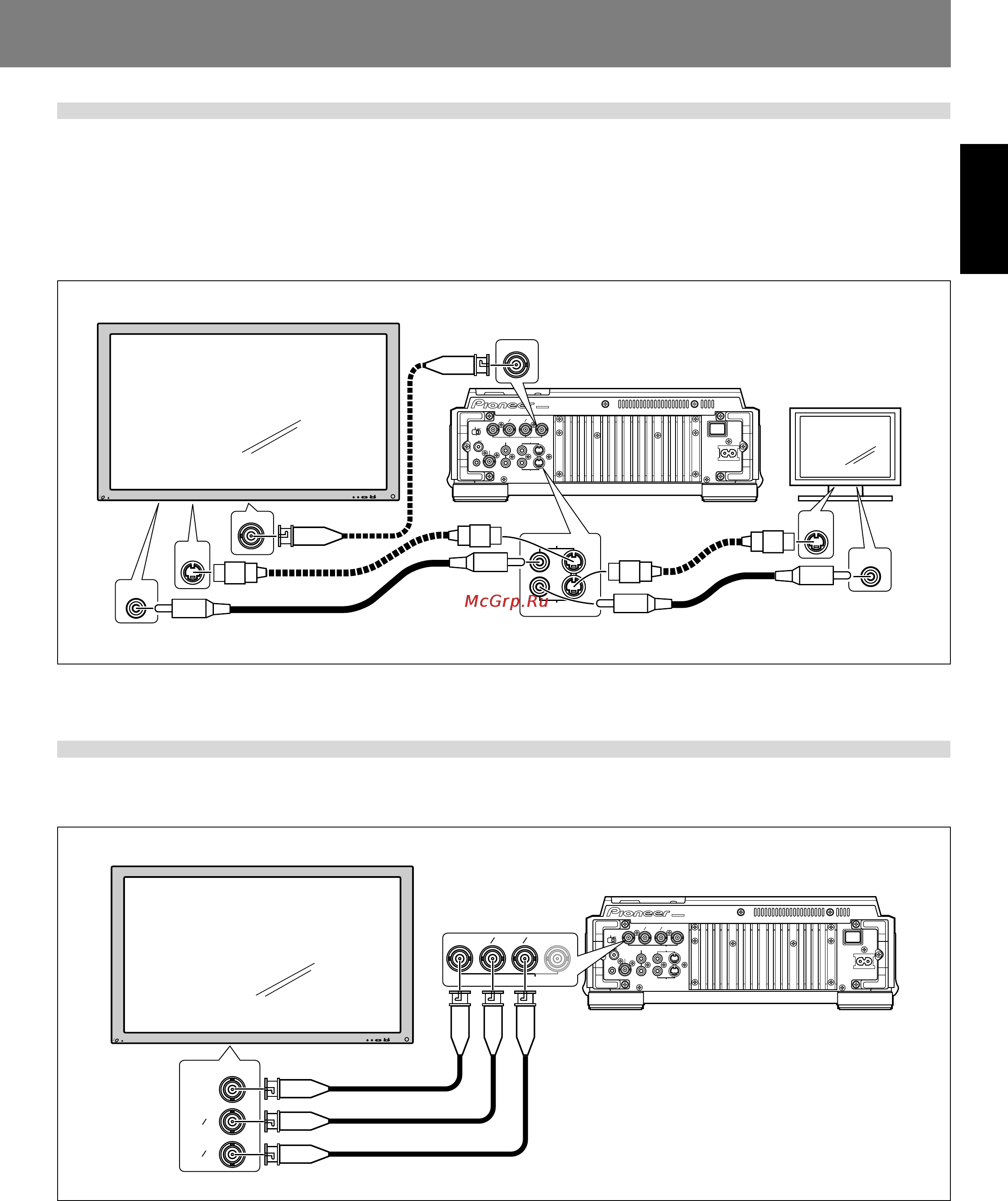 Pioneer DVJ-X1 [17/103] Connection to television monitor composite video s video