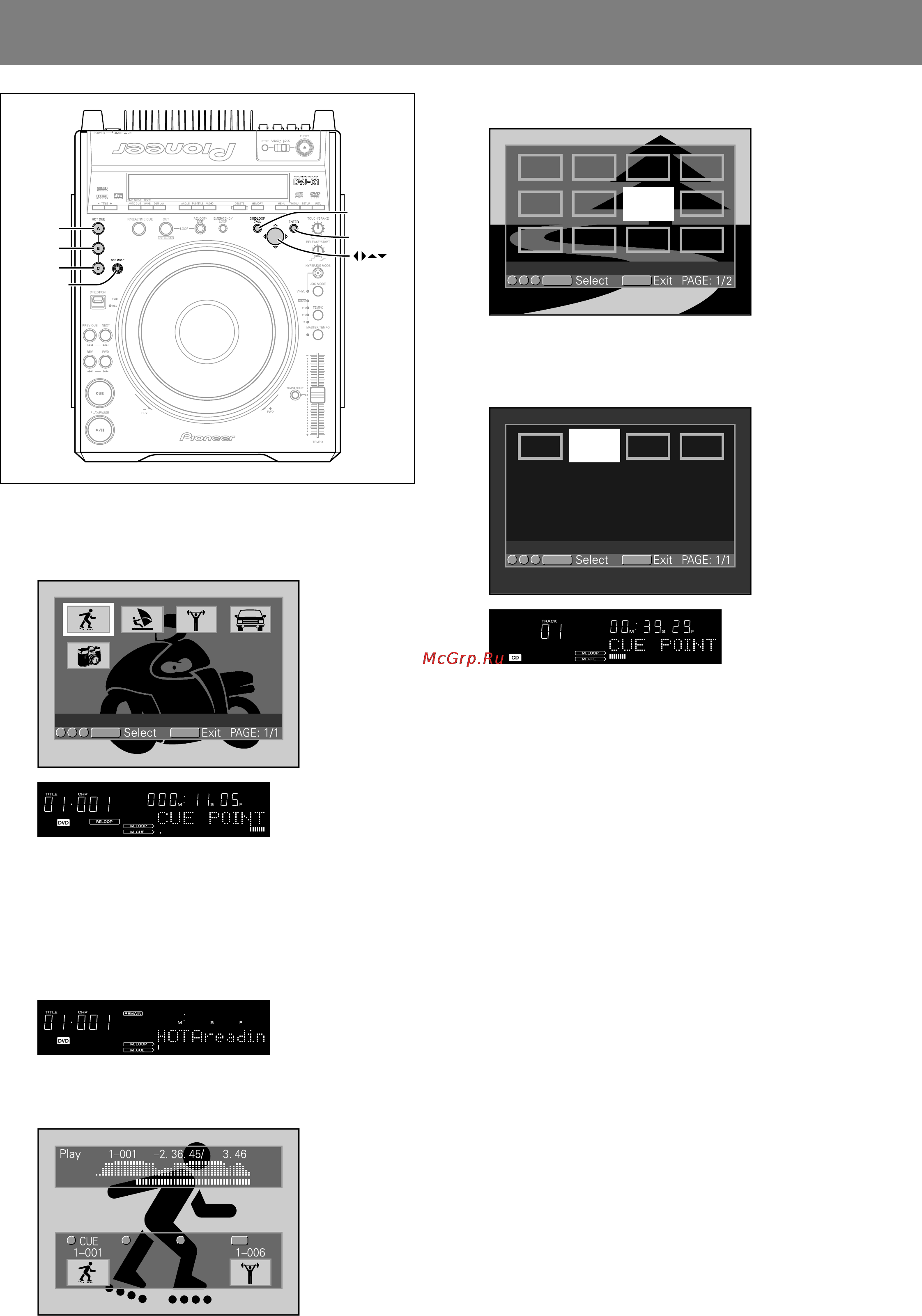 Pioneer DVJ-X1 [46/103] Advanced operations operations using memory cards