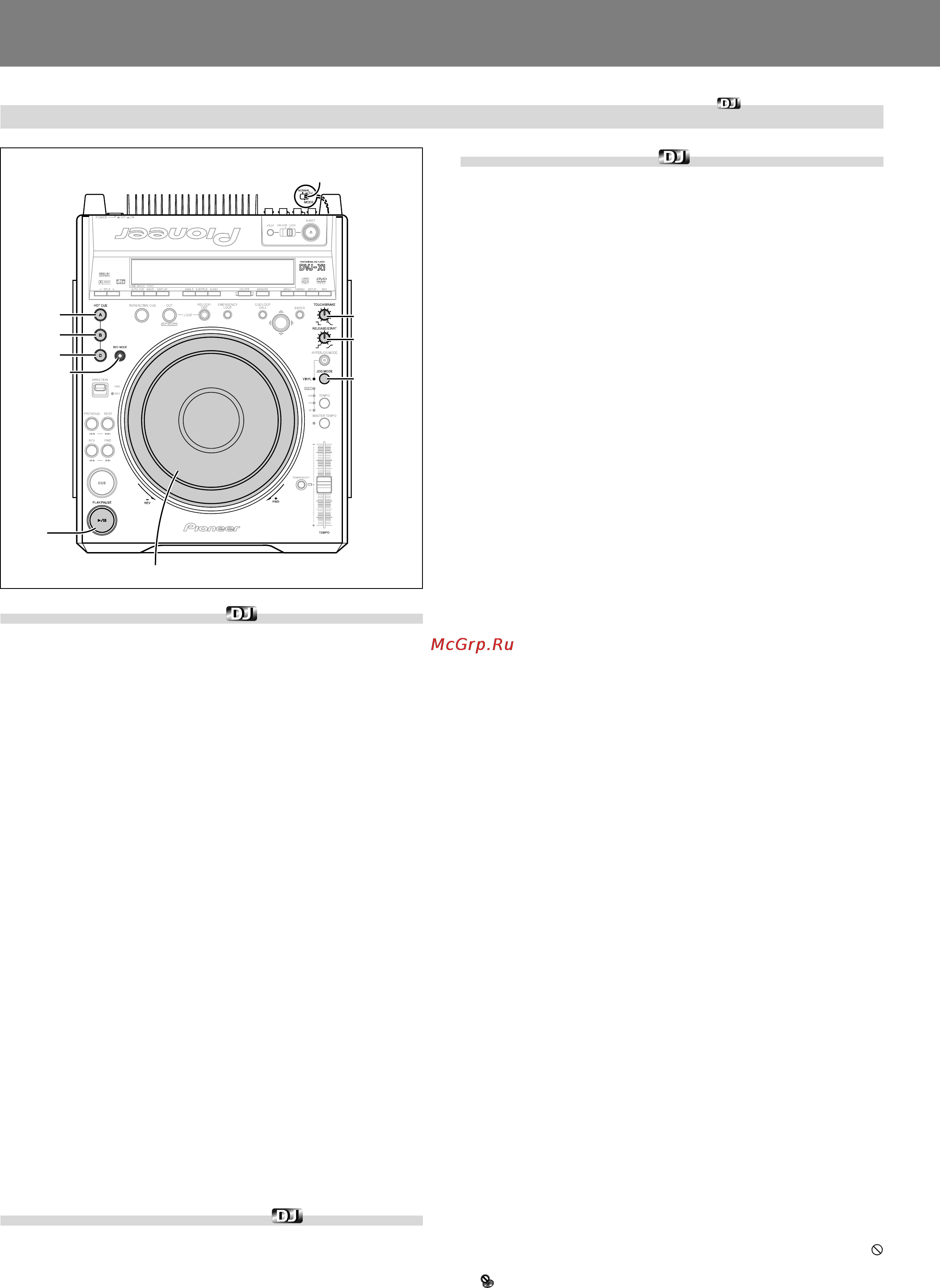 Pioneer DVJ-X1 [90/103] Operaciones avanzadas