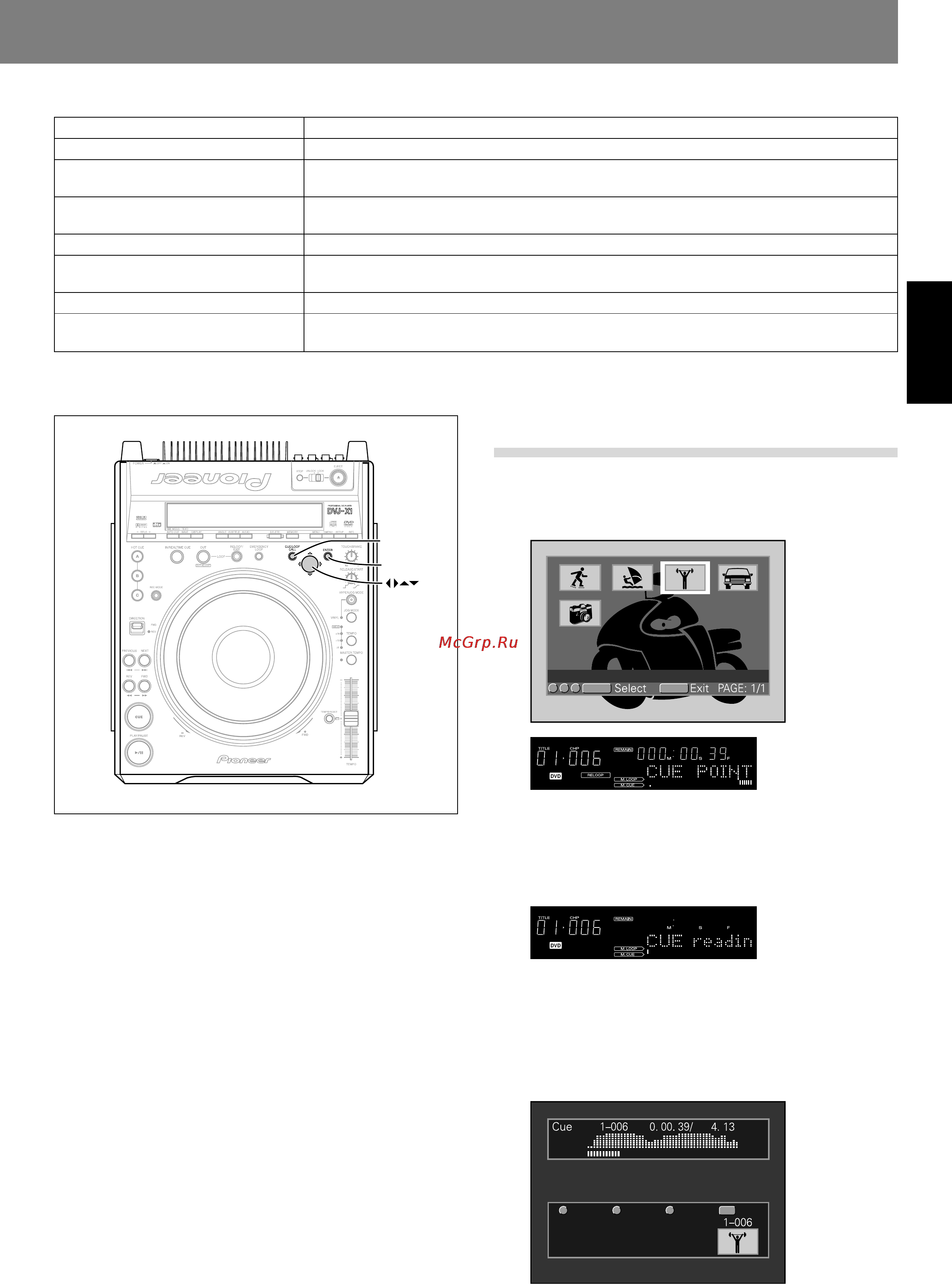 Pioneer DVJ-X1 [95/103] Español