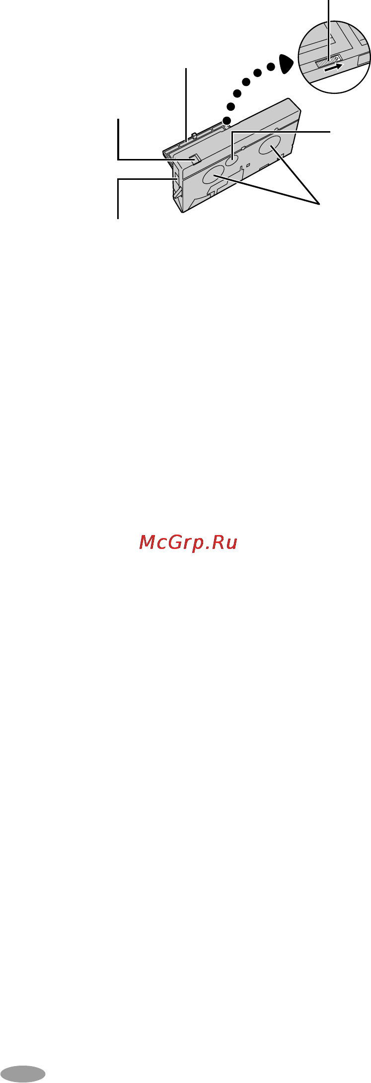 JVC GR-SX23 [16/28] Пользование адаптером кассеты