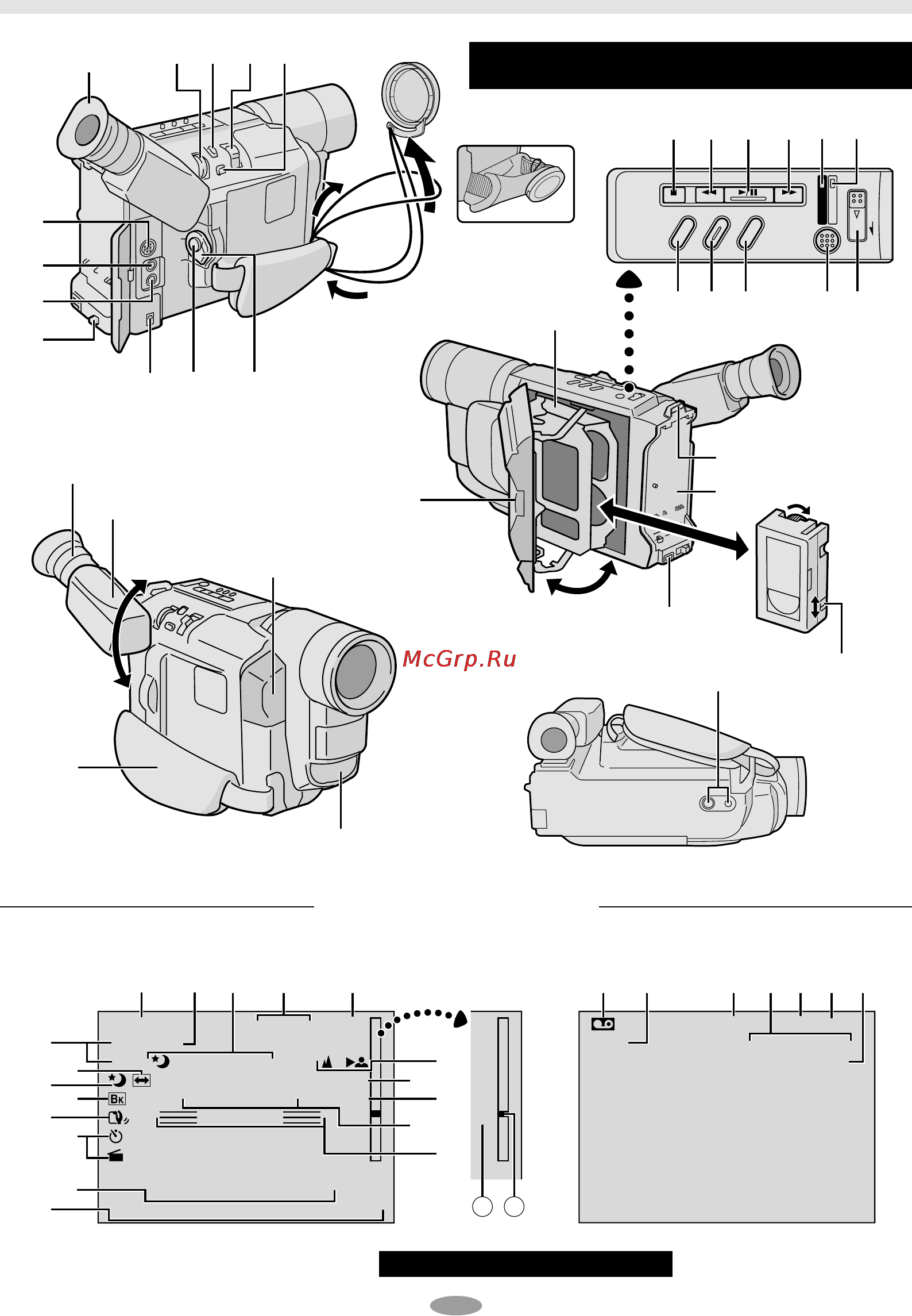 JVC GR-SX23 [9/28] Во время записи во время воспроизведения