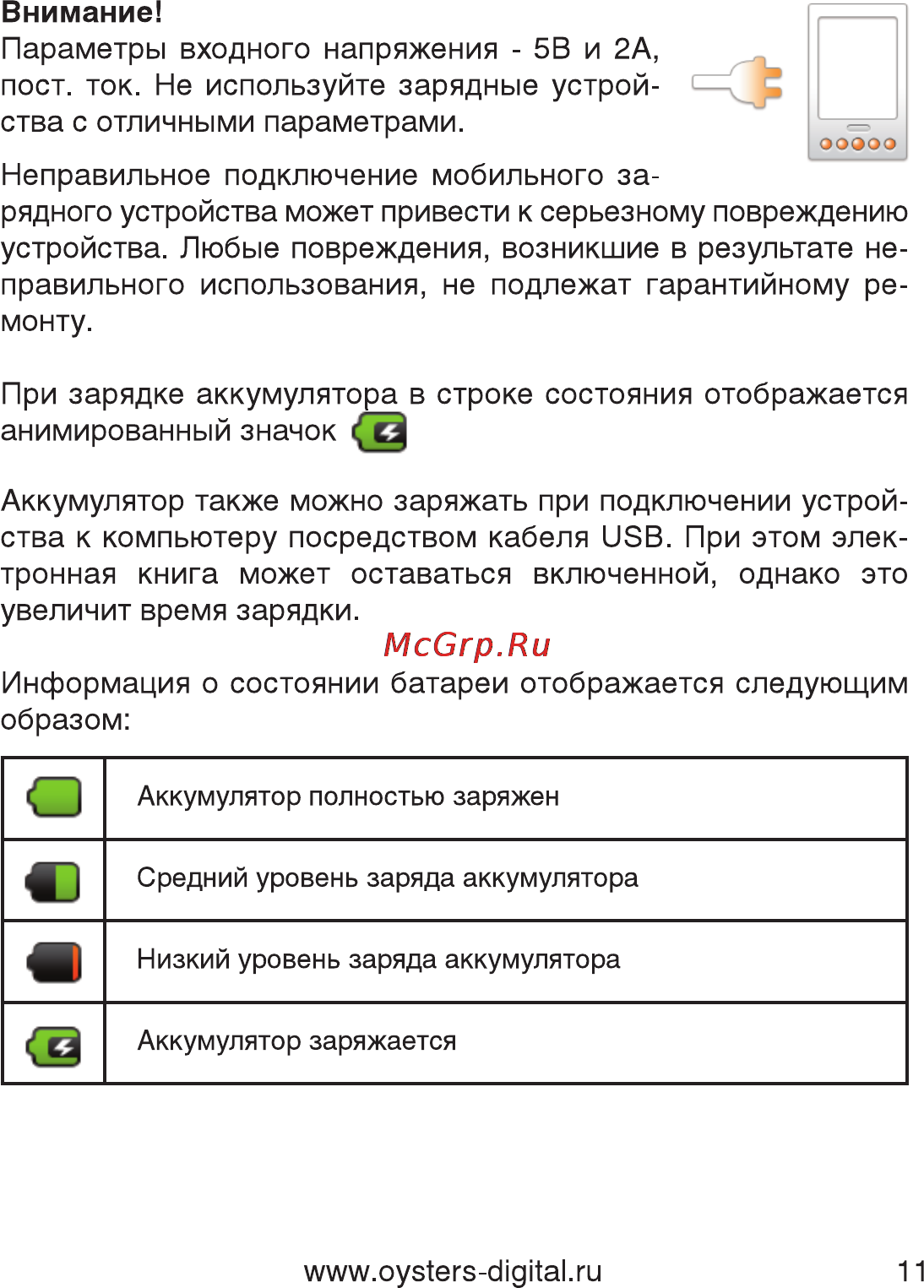 Oysters Readme 700 A Инструкция по эксплуатации онлайн [11/61] 18487