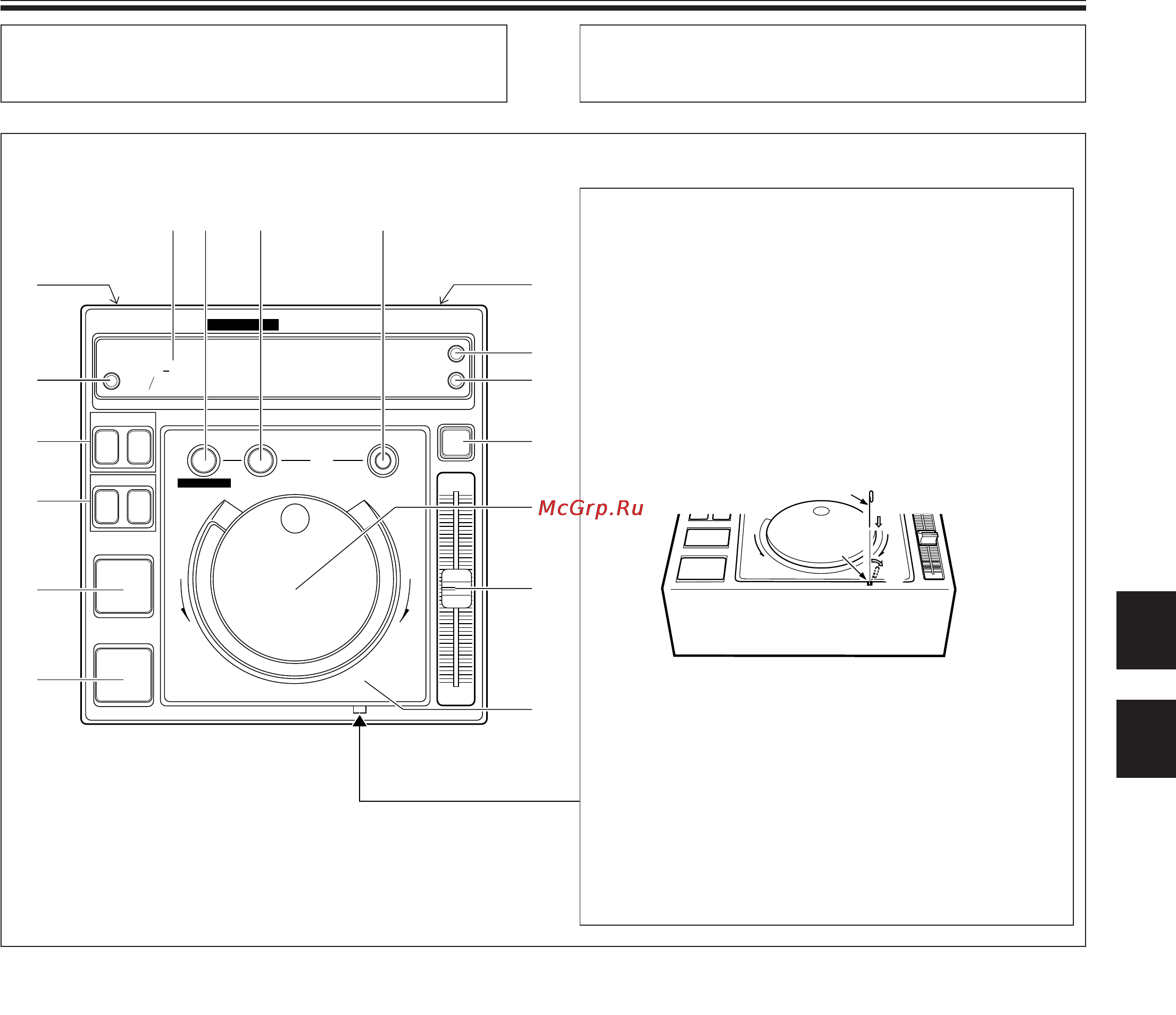 Pioneer CDJ-500S [39/86] Bedienelemente