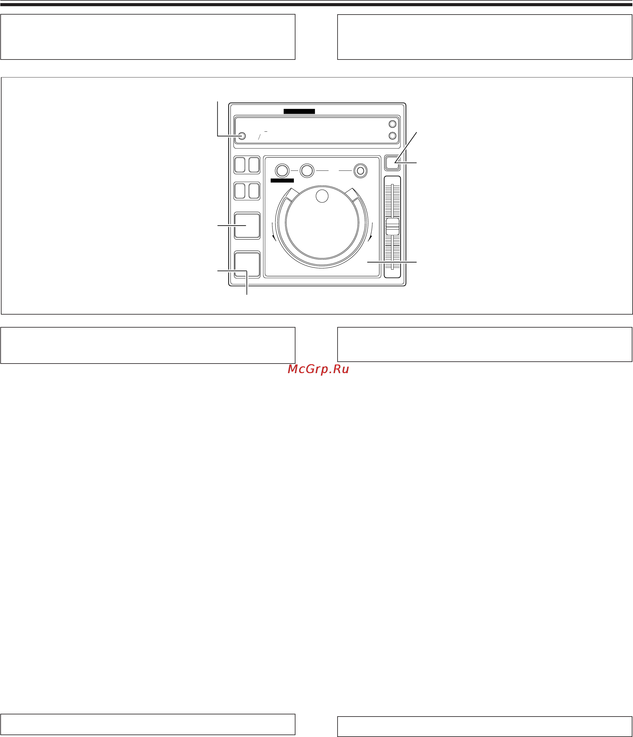 Pioneer CDJ-500S [72/86] Operación de reproductor para dj