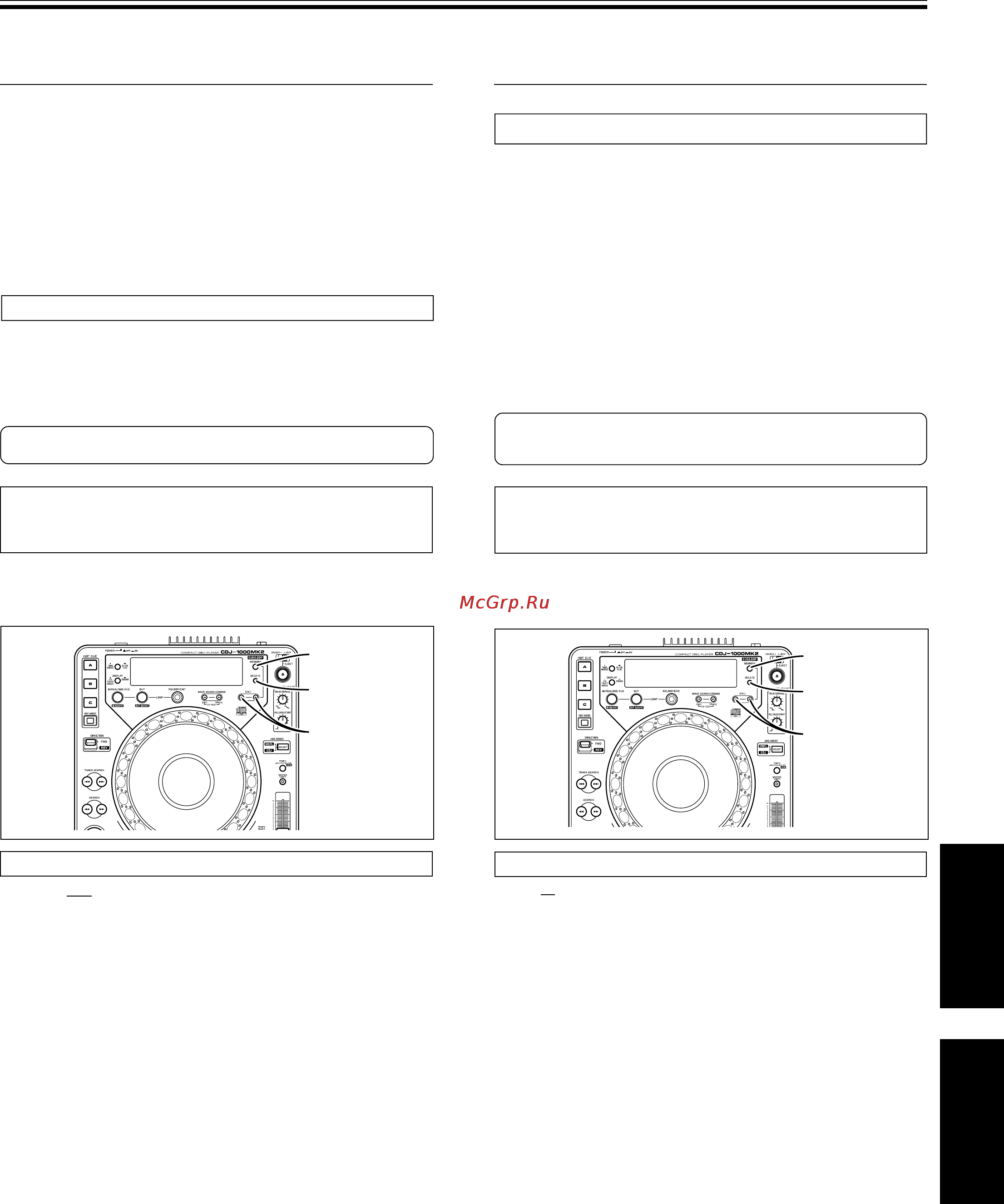 Pioneer CDJ-1000 MK2 [87/96] Nederlands español