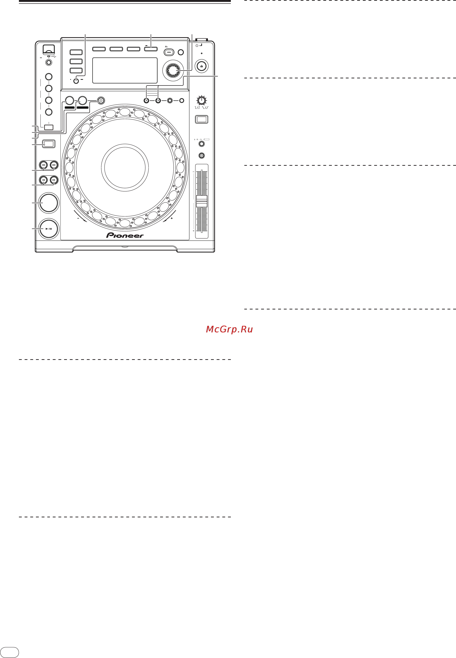 Pioneer CDJ-850 [20/120] Impostazione di punti cue